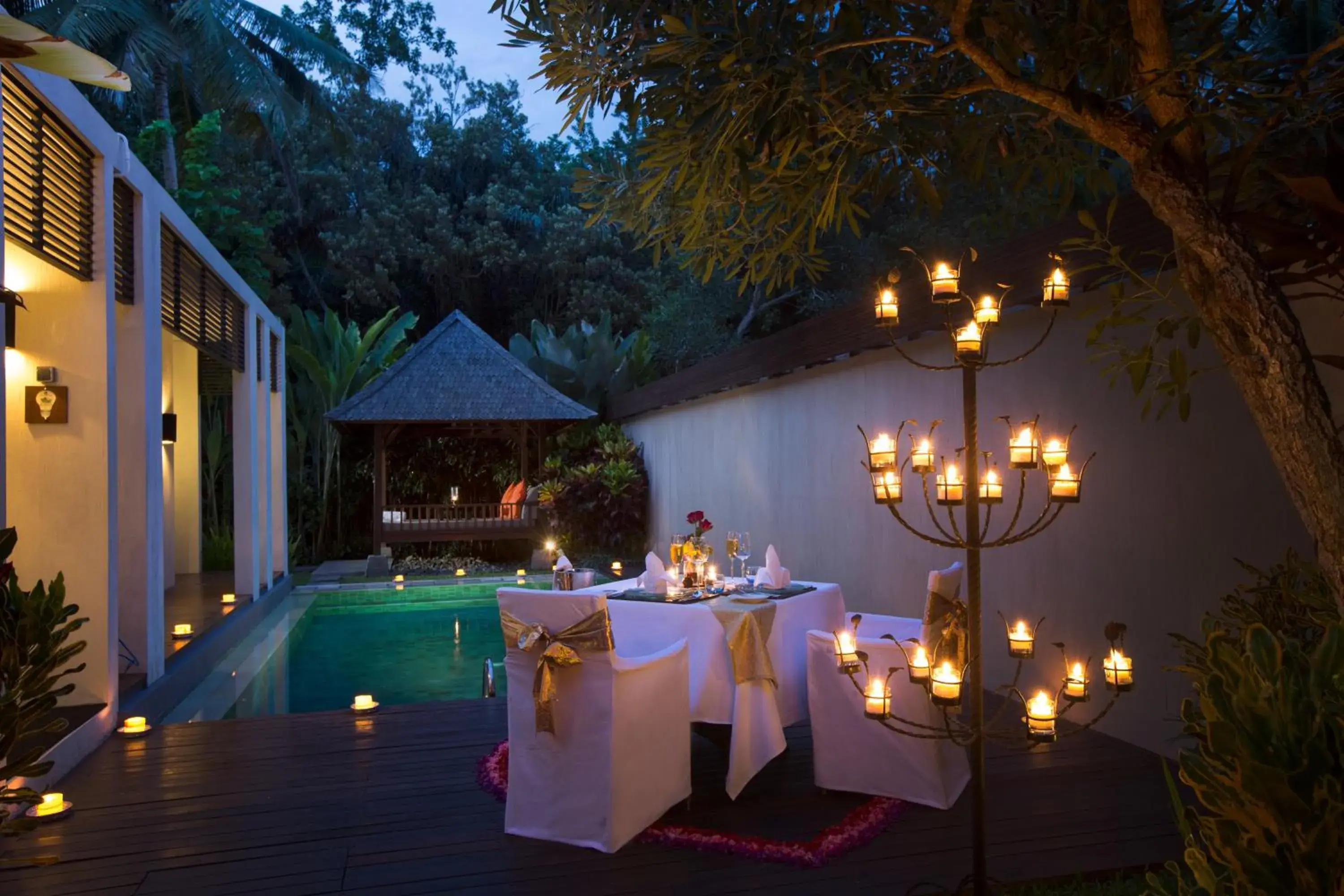 Night in The Samaya Ubud Villas