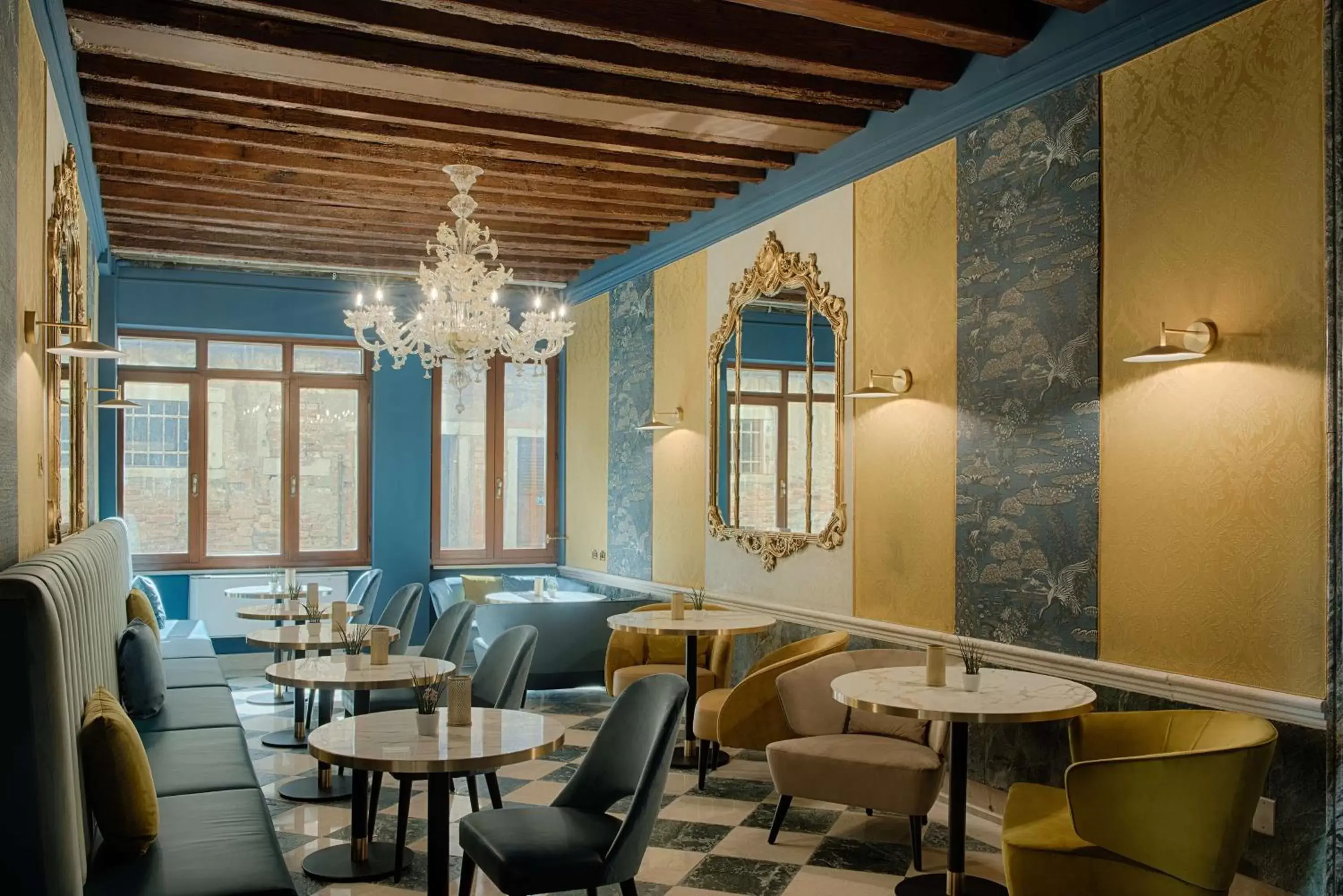 Lounge or bar, Restaurant/Places to Eat in NH Venezia Santa Lucia