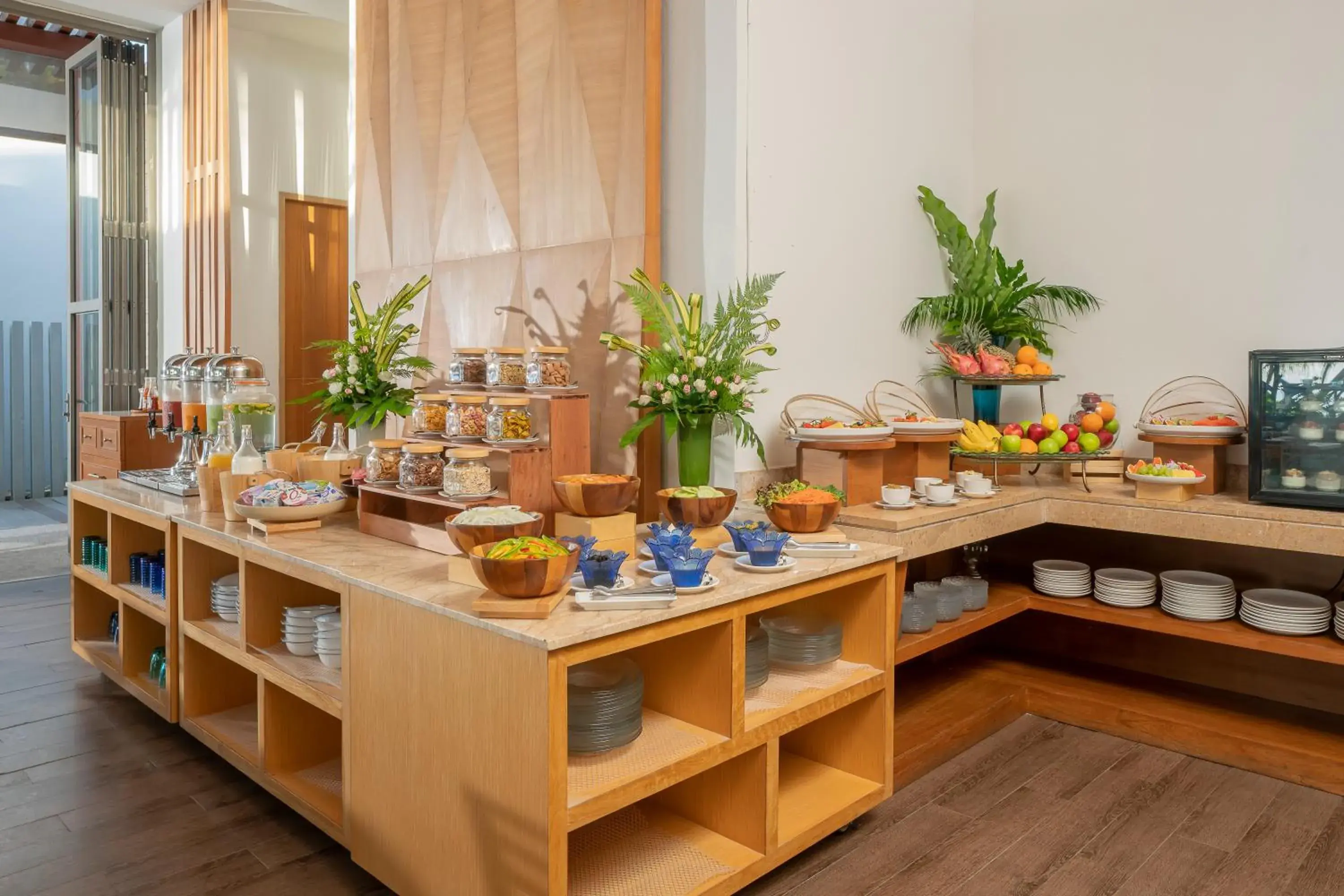 Buffet breakfast in Synergy Samui Buffet breakfast in Synergy Samui