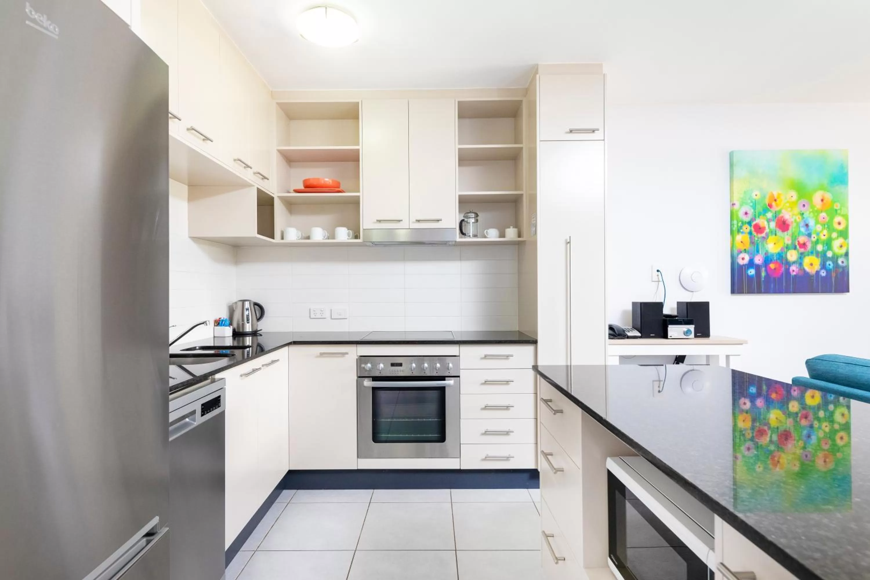 Kitchen or kitchenette in Sevan Apartments Forster