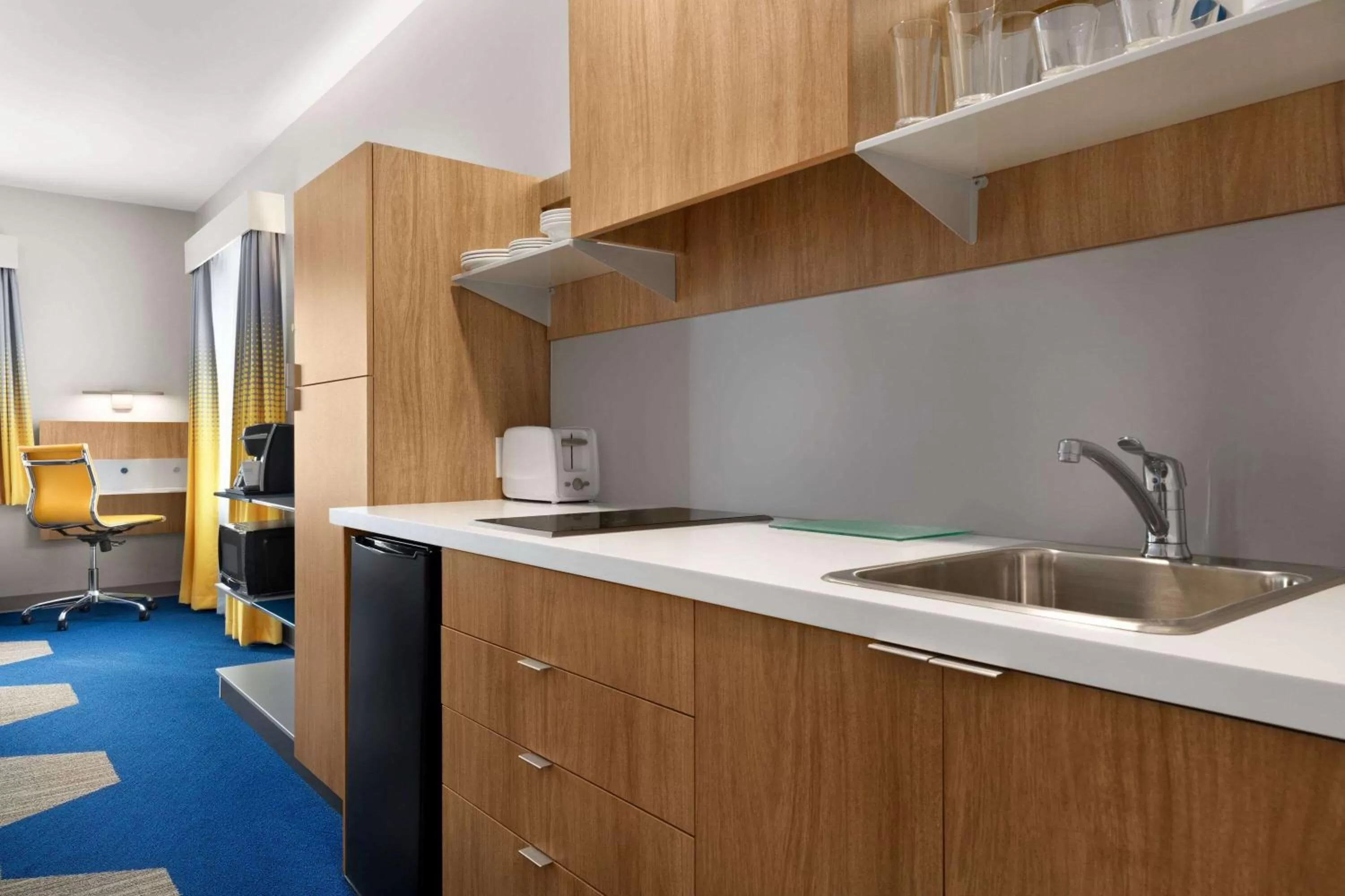 Photo of the whole room in Microtel Inn Suites by Wyndham Lac-Megantic