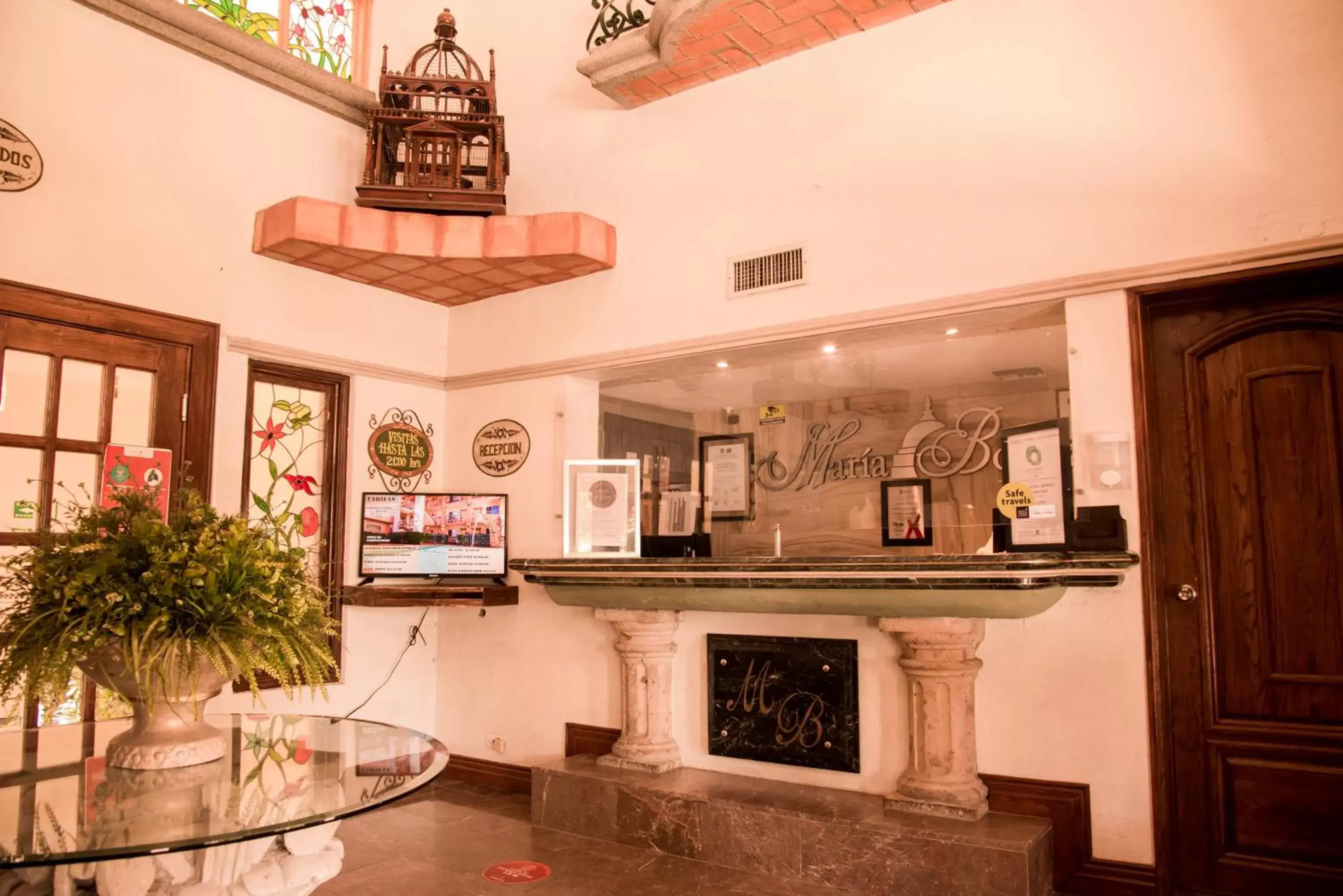 Lobby or reception, Lobby/Reception in Business Hotel & Suites María Bonita