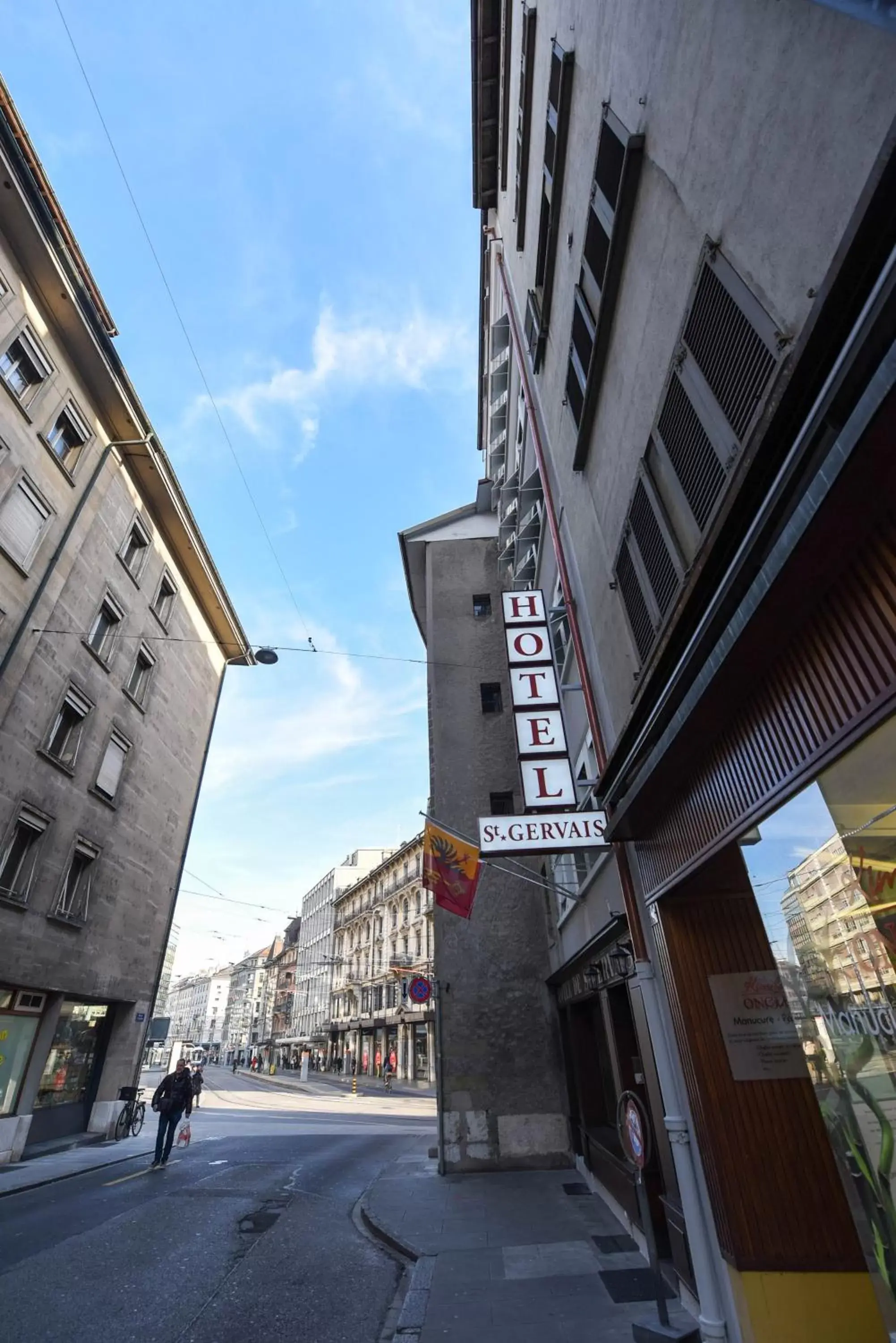 Street view, Neighborhood in Hotel St. Gervais