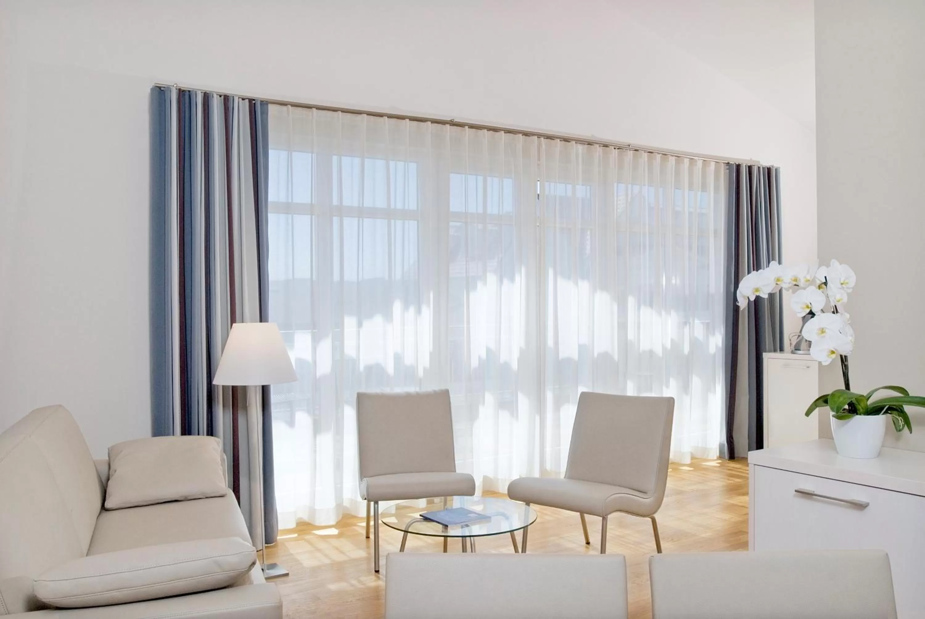 Living room in Nymphe Strandhotel & Apartments