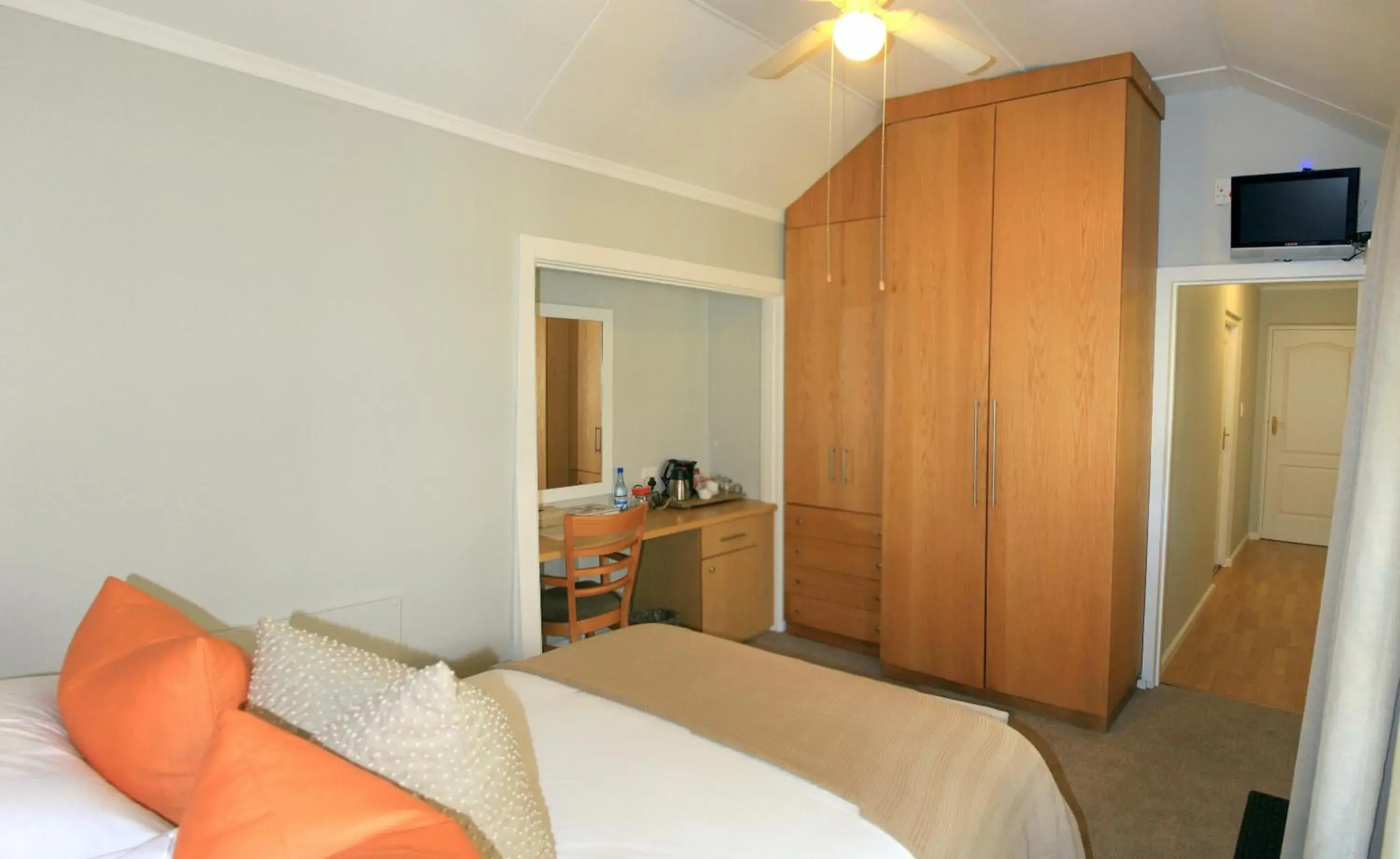 Photo of the whole room, Bed in Lodge on Main Guest House and Conference Centre