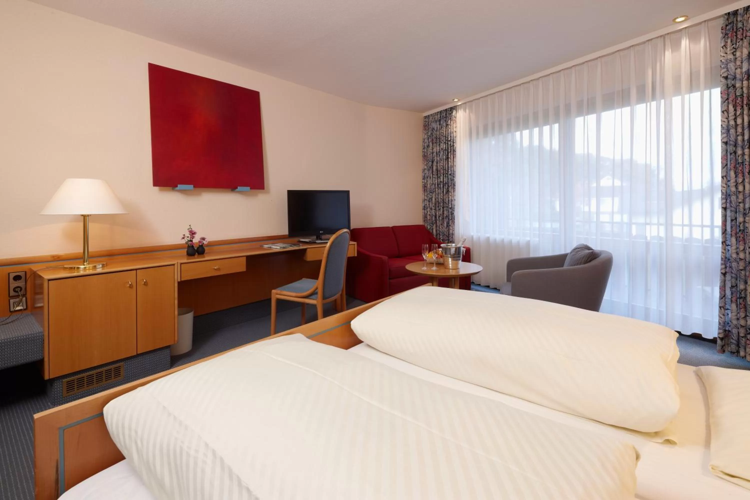 Double Room with Balcony in NaturKulturHotel Stumpf