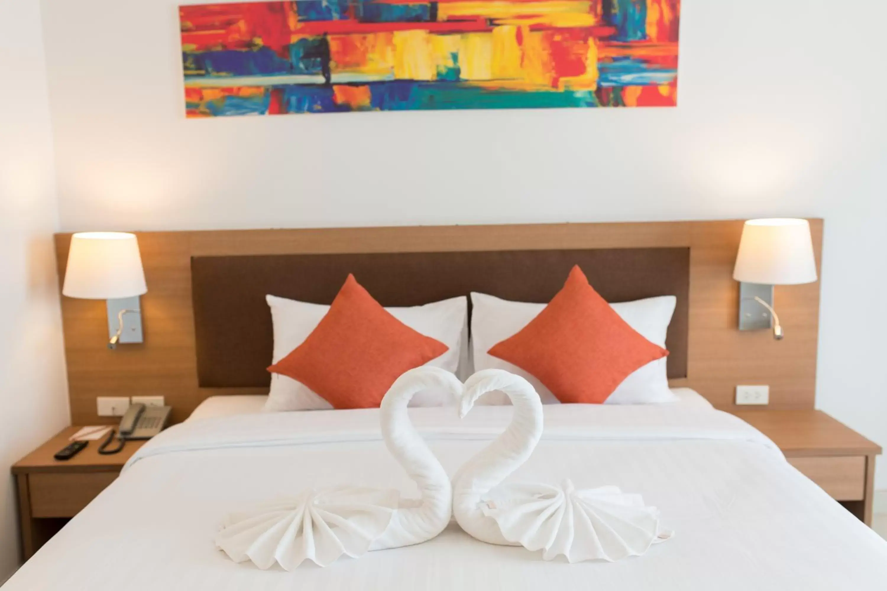 Bed in Riche Hua Hin Hotel - SHA Plus