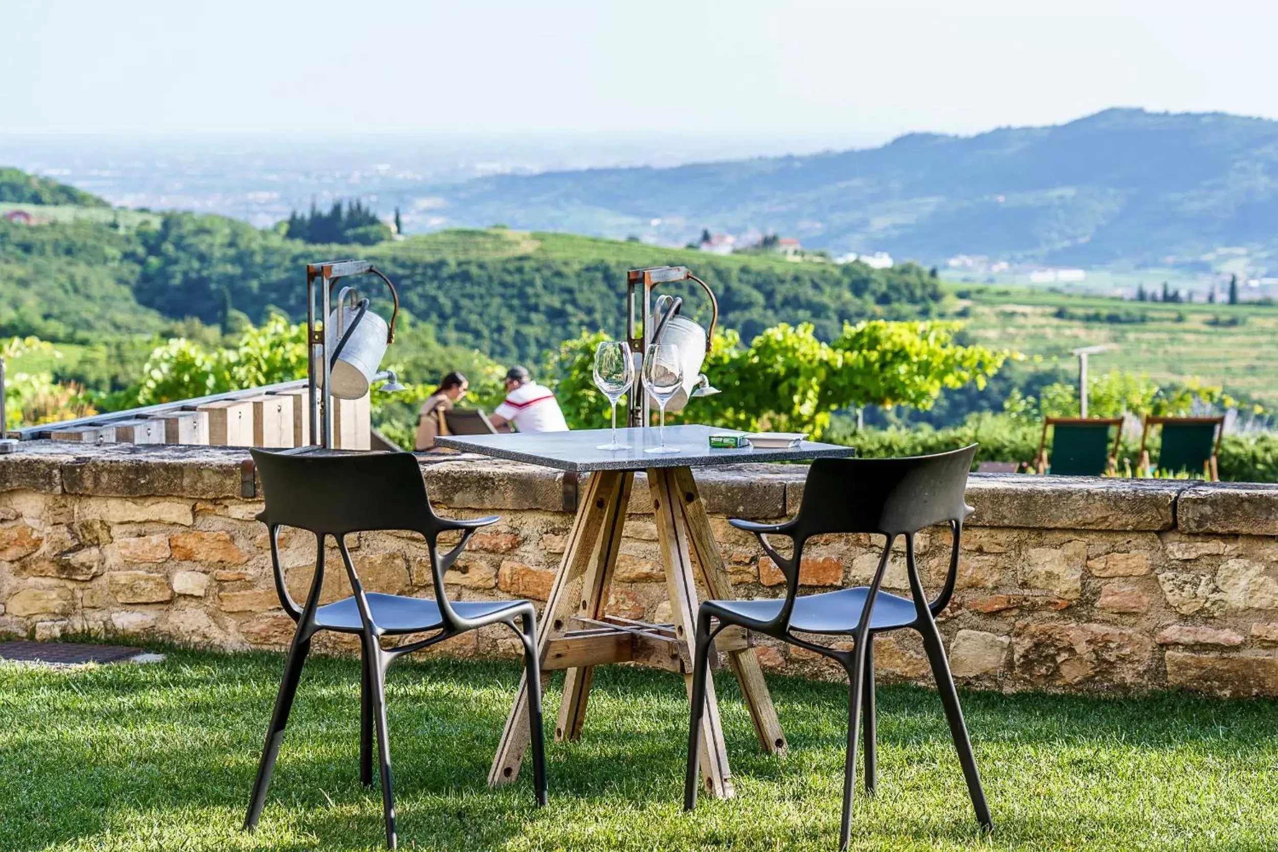 Patio in Villa Balis Crema Verona Hills