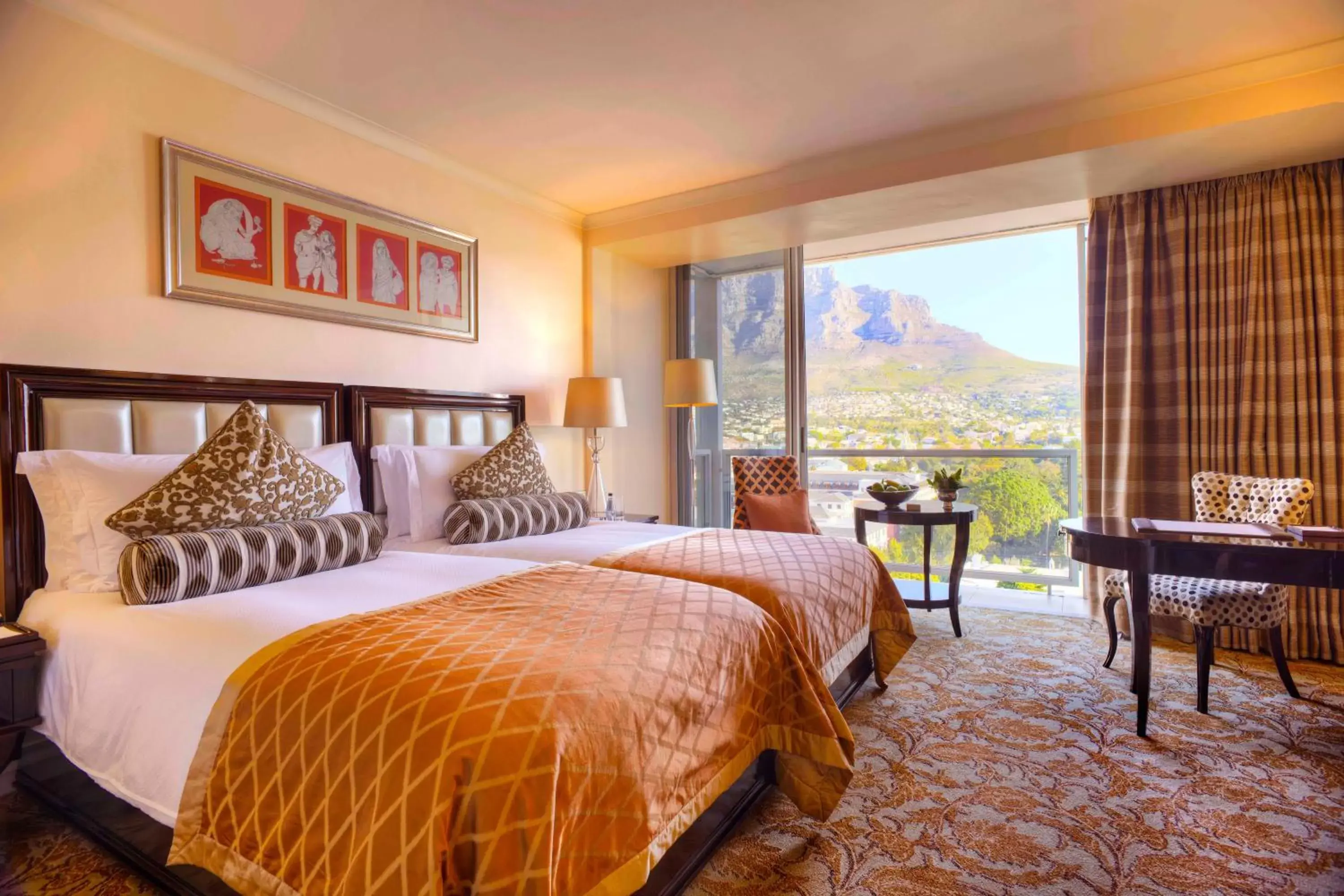 Bed in Taj Cape Town