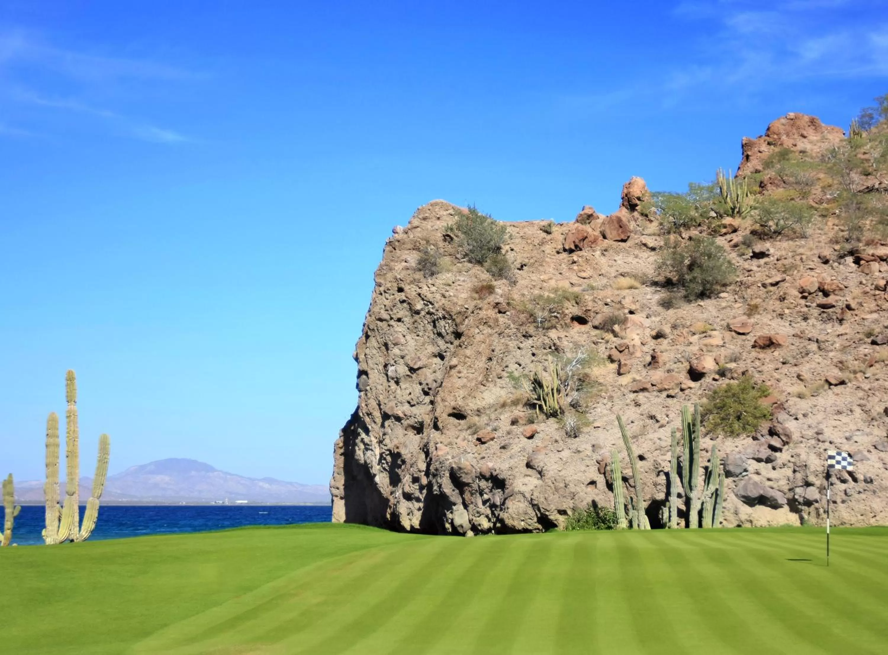 Golfcourse in Loreto Bay Golf & Sea at Baja