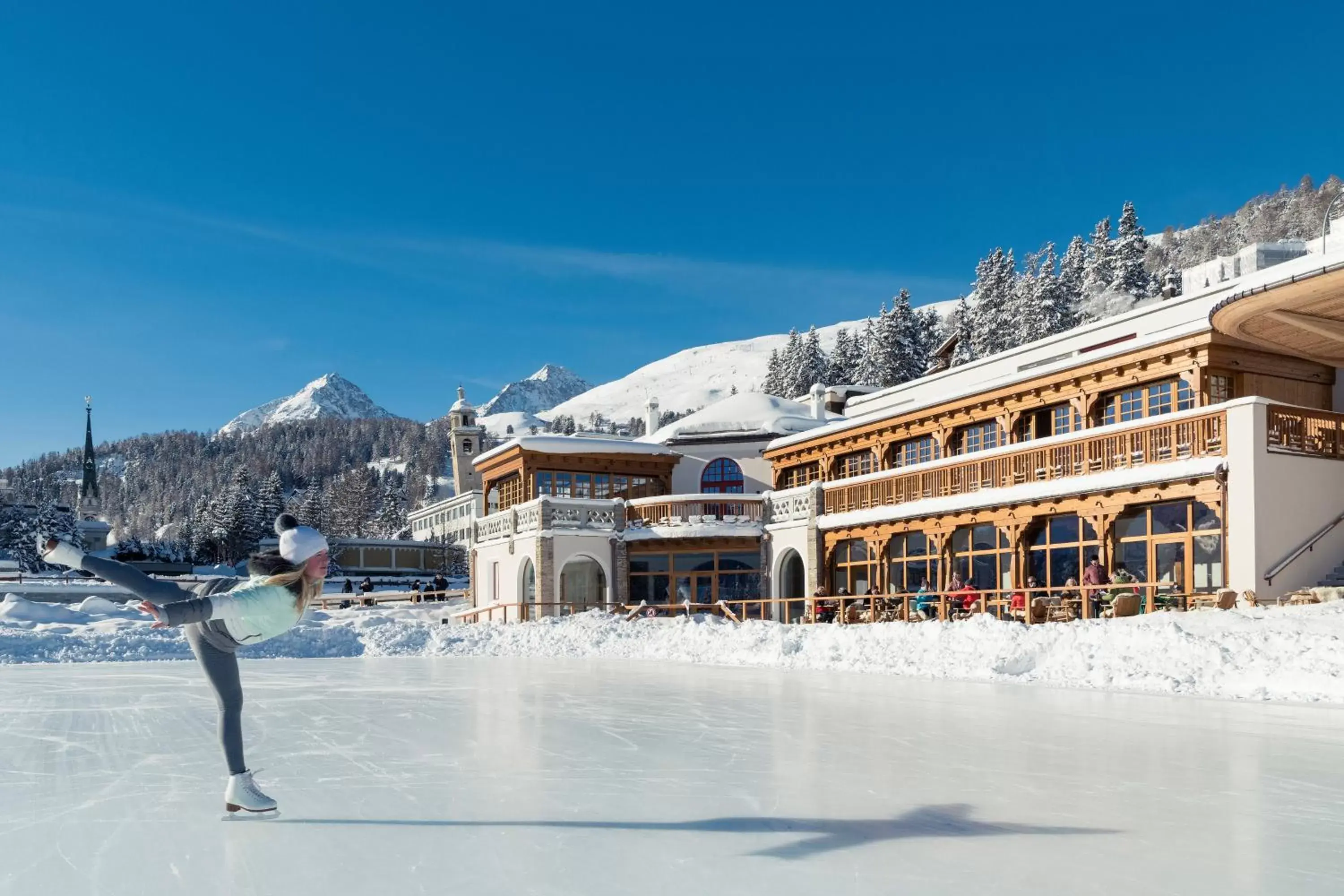 Restaurant/places to eat, Winter in Kulm Hotel St. Moritz