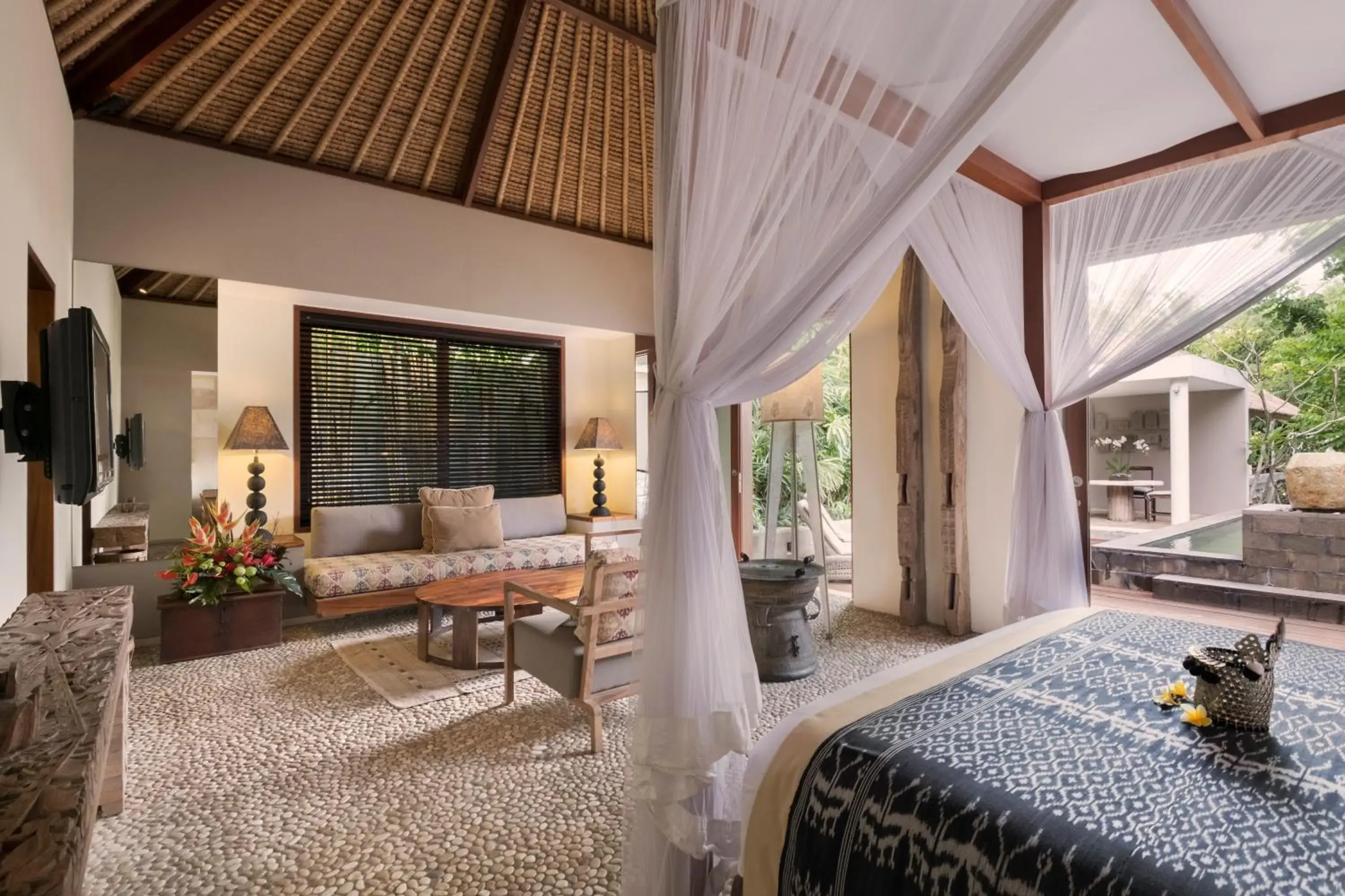 Bedroom in The Purist Villas & Spa Ubud