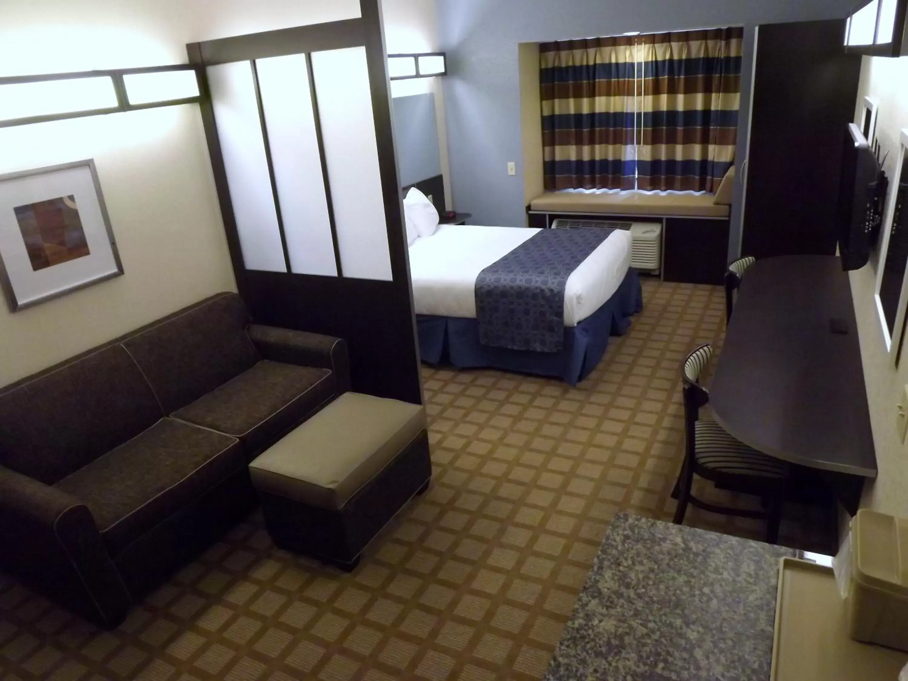 Bed in Microtel Inn & Suites by Wyndham Wilkes Barre