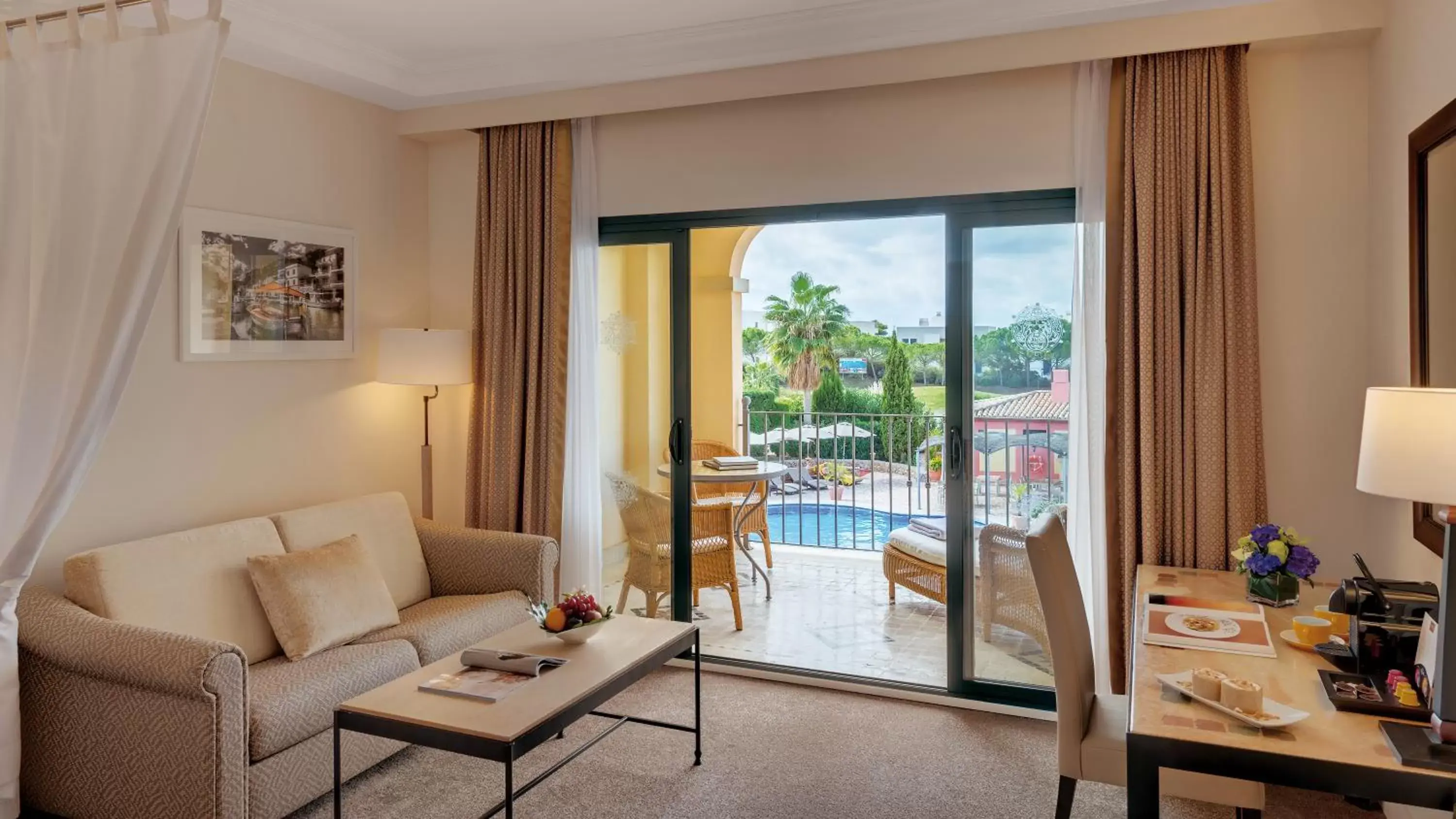 Pool view, Seating Area in Steigenberger Hotel and Resort Camp de Mar