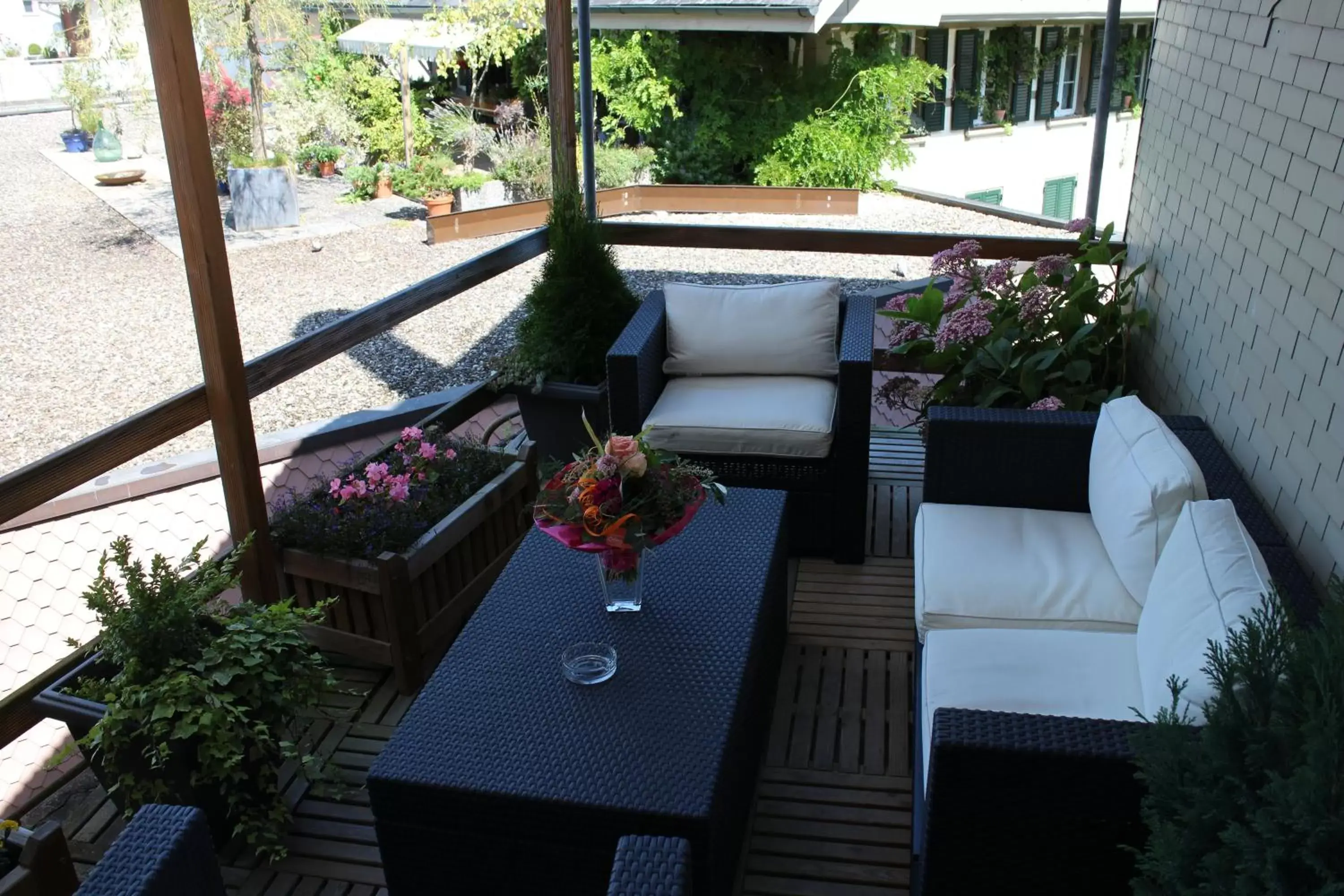 Balcony/Terrace in Hotel Emmental