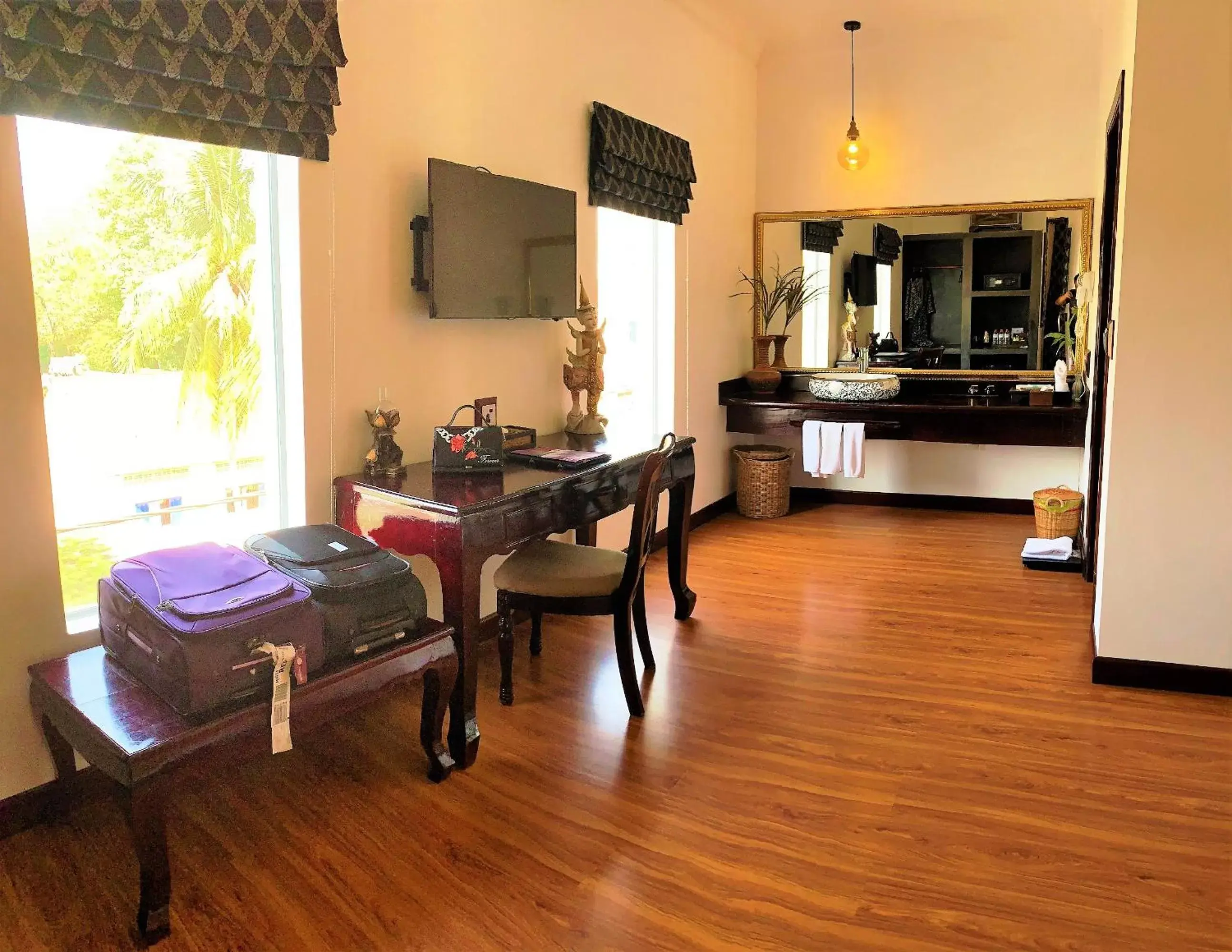 Living room, Dining Area in Beyond Yangon Inn