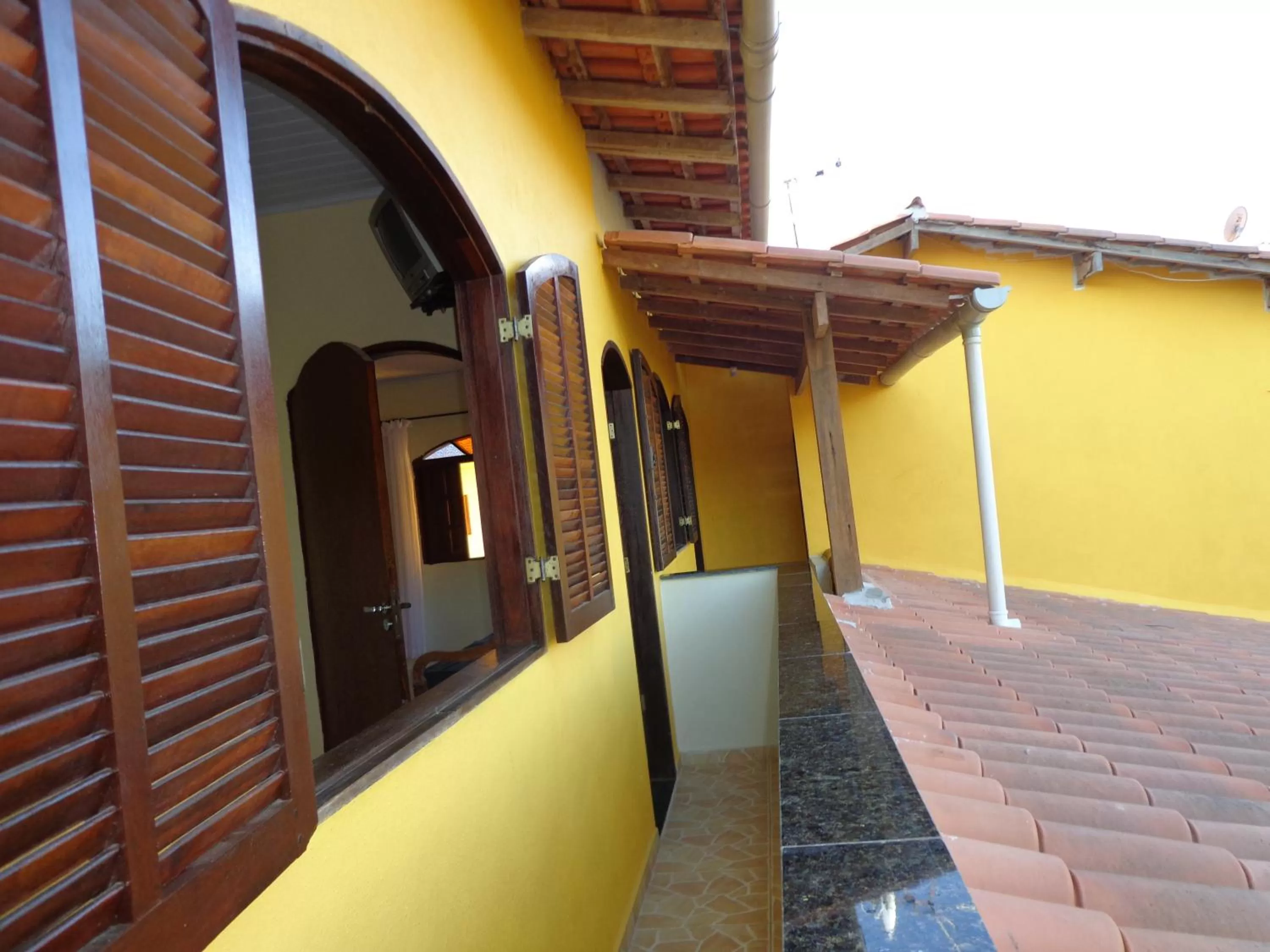 Balcony/Terrace in Pousada da Rose Paraty