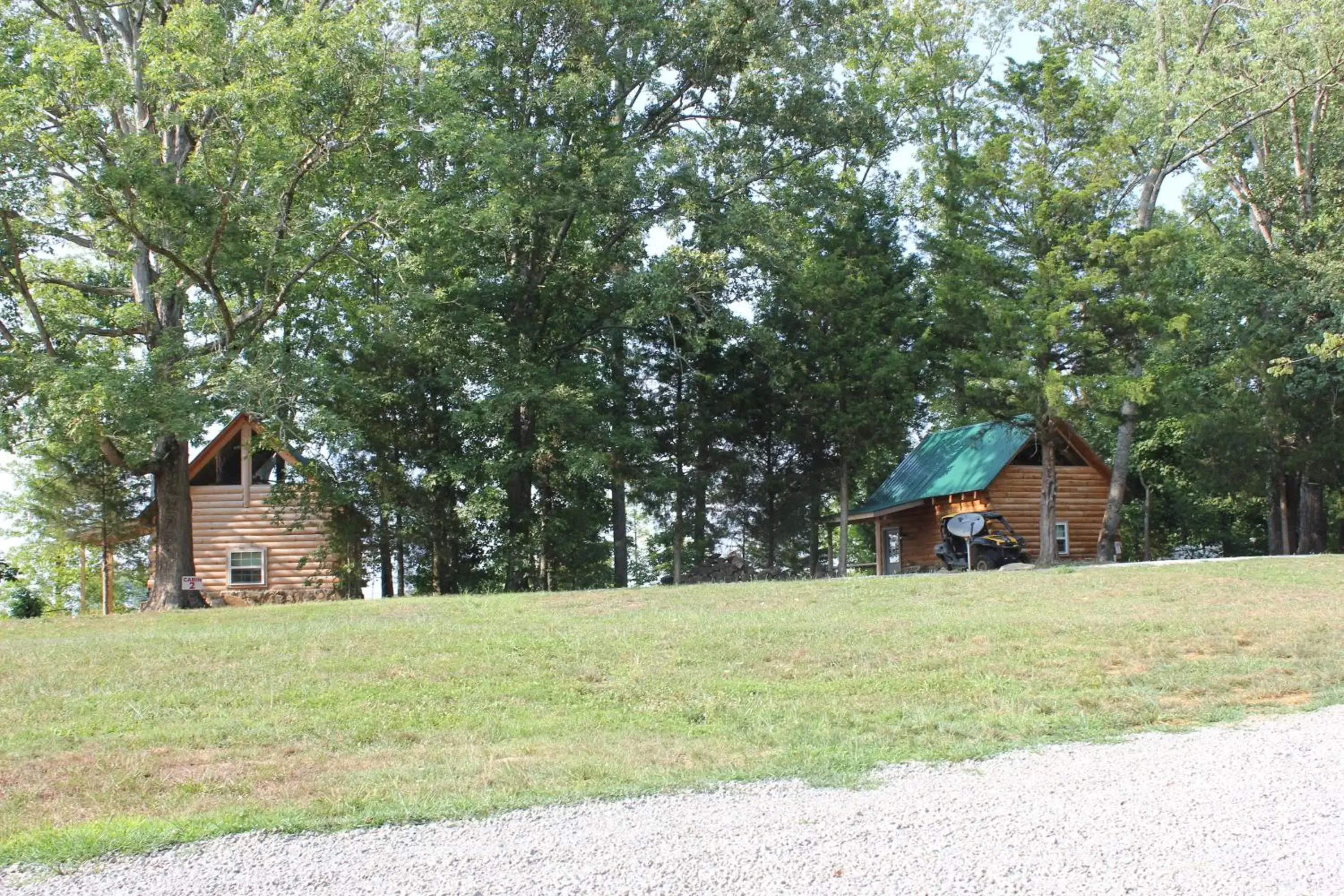 Property Building in Kozy Haven Log Cabin Rentals