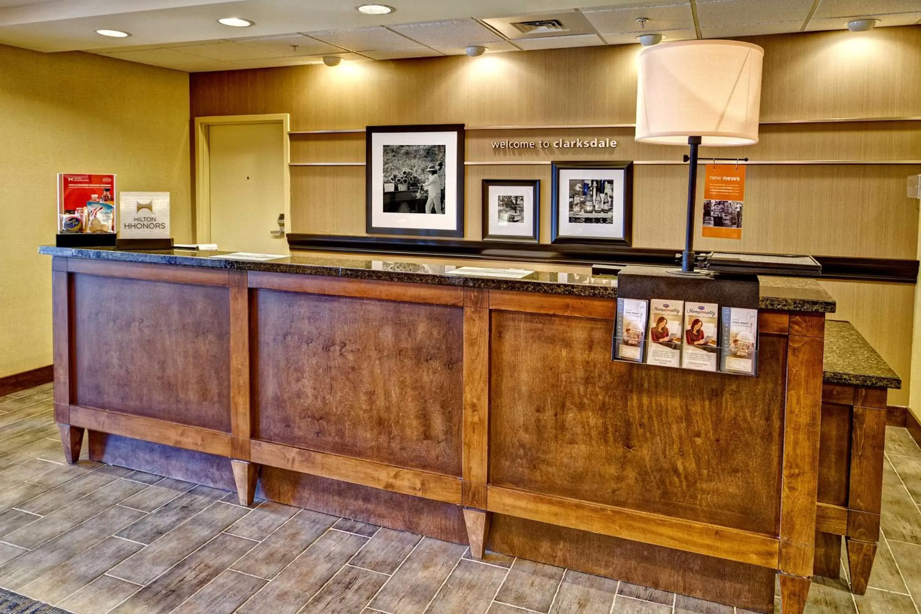 Lobby or reception in Hampton Inn Clarksdale, Ms Lobby or reception in Hampton Inn Clarksdale, Ms