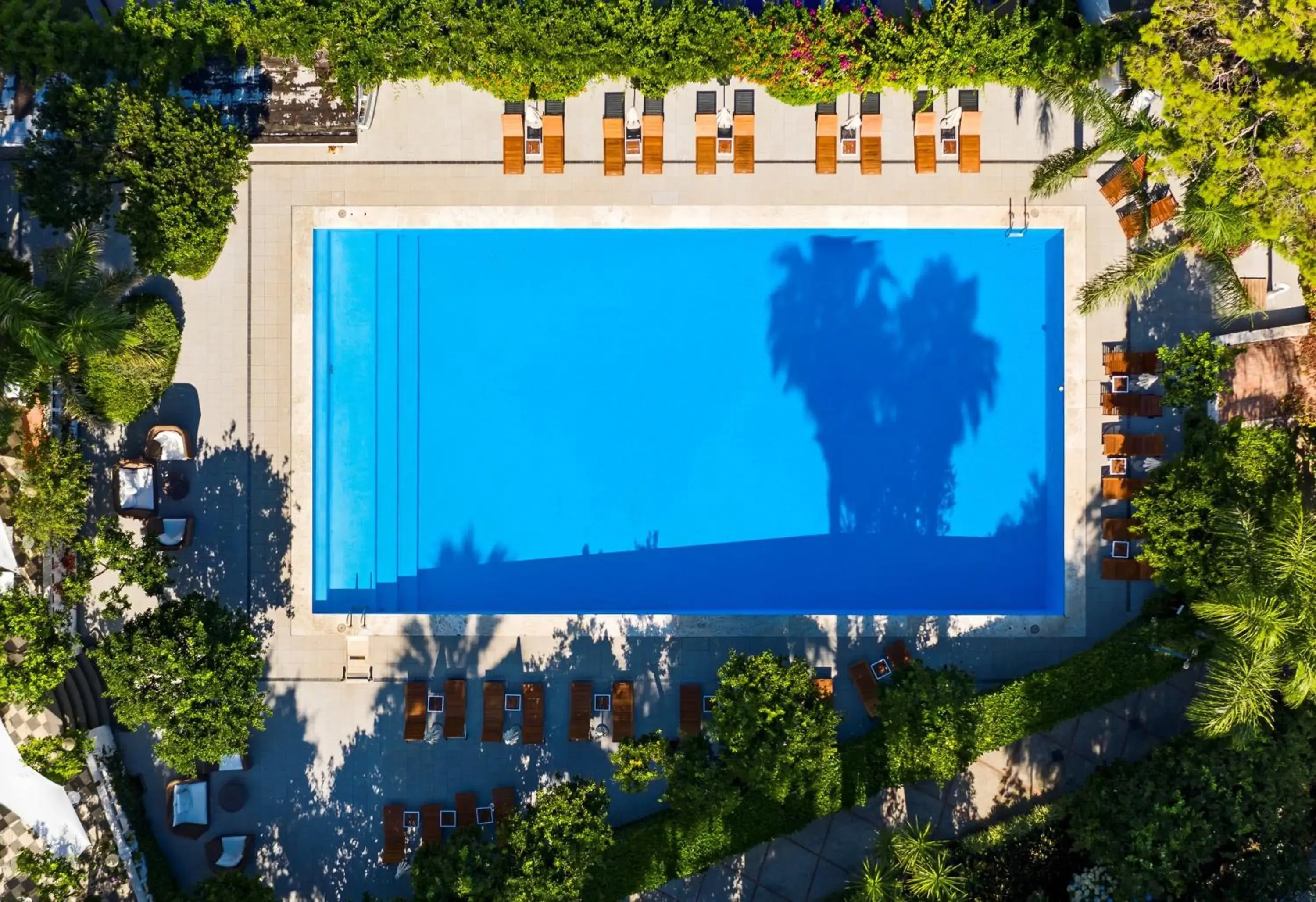 Bird's eye view, Pool View in Grand Hotel Cocumella