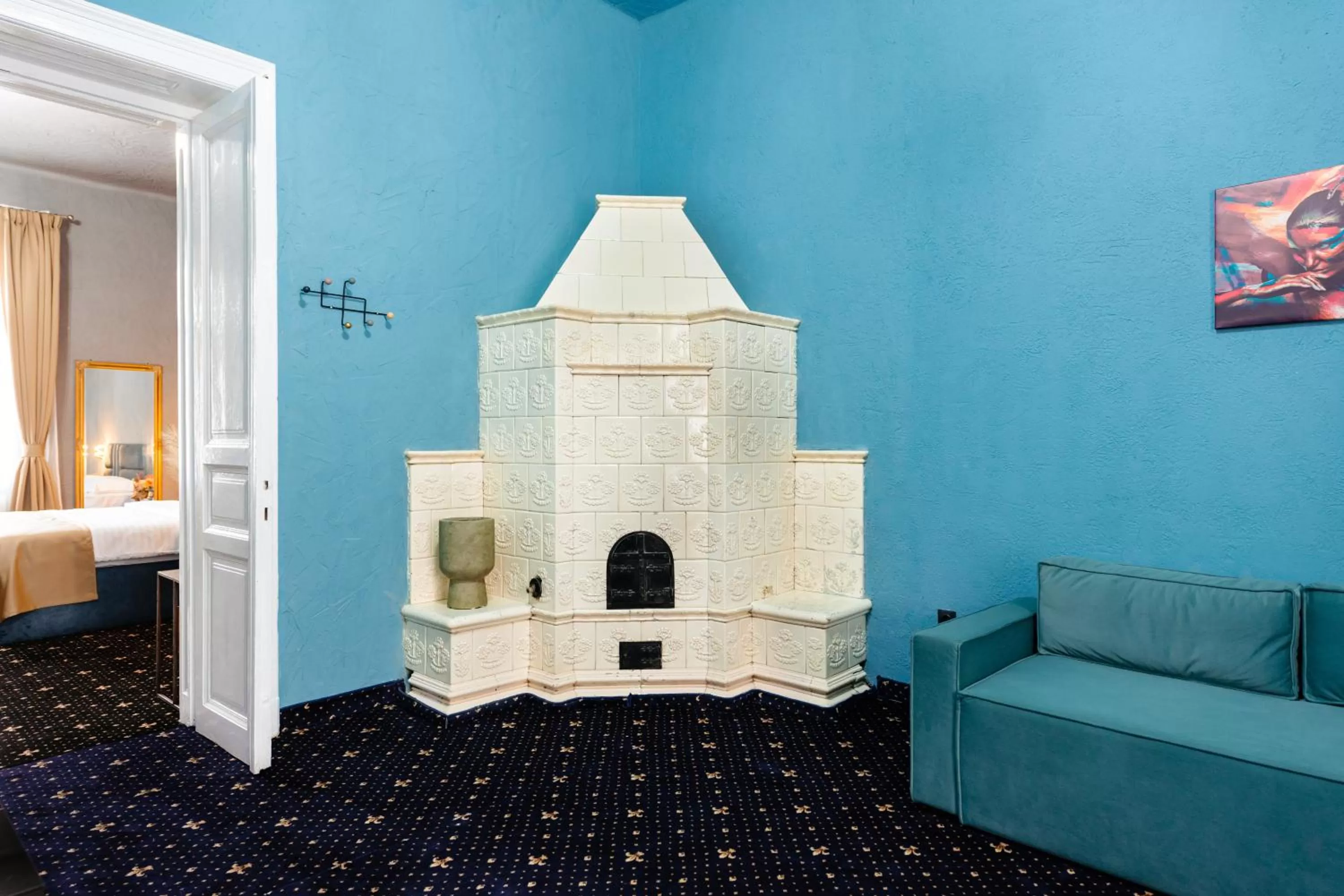 Living room in Palace Bulevard Inn