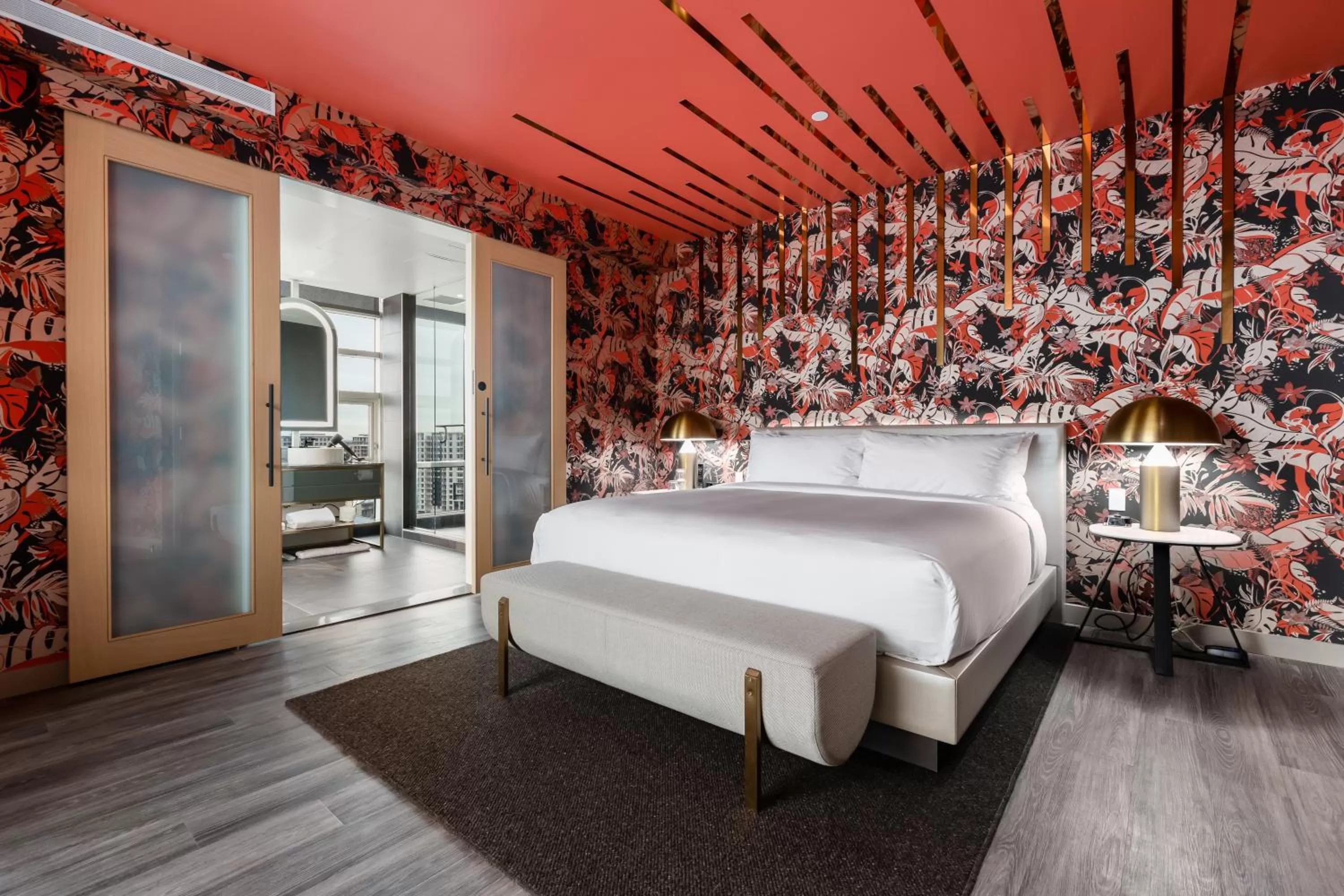 Bed in Versante Hotel