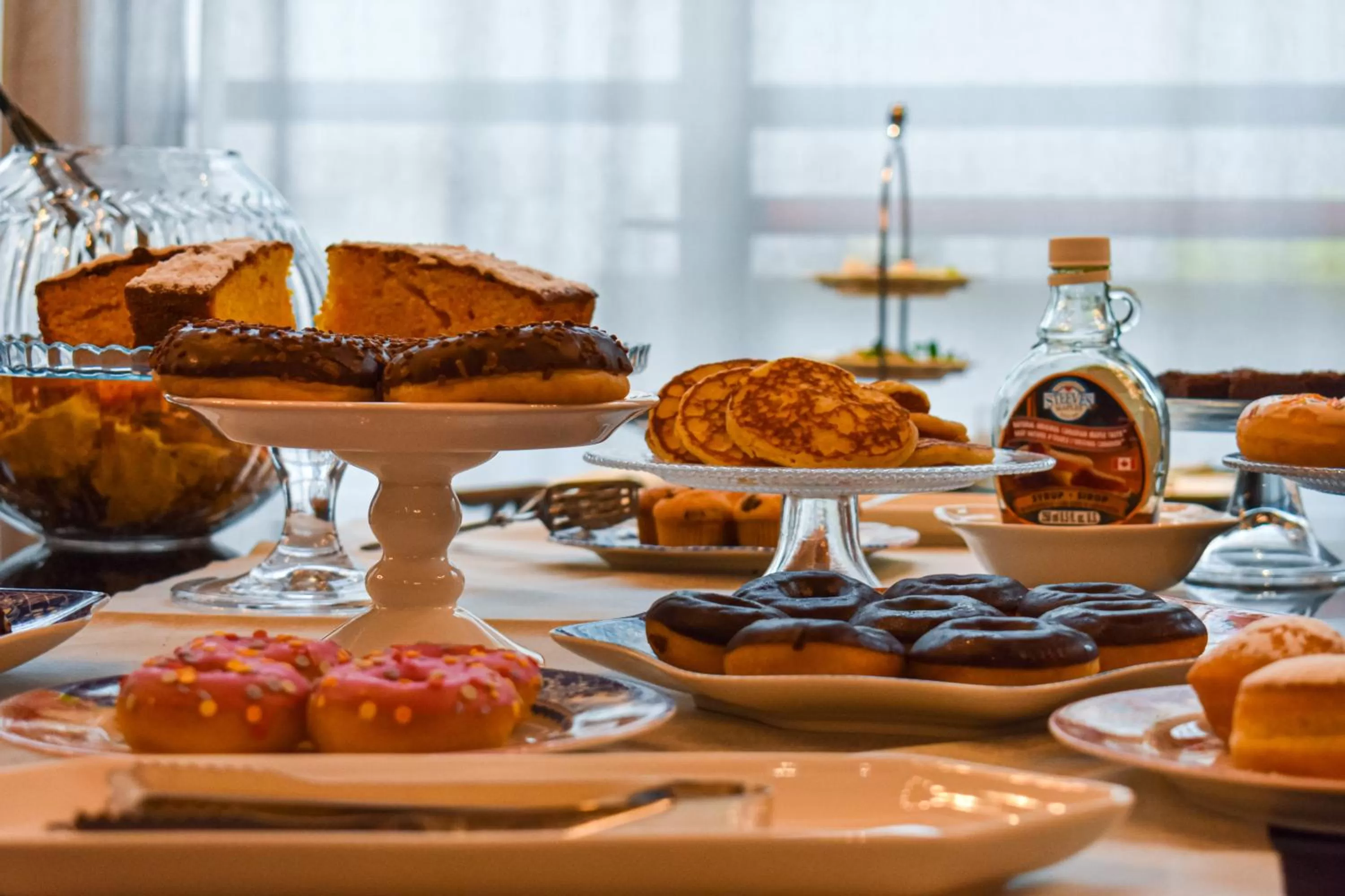 Buffet breakfast in Palazzo Cornalia