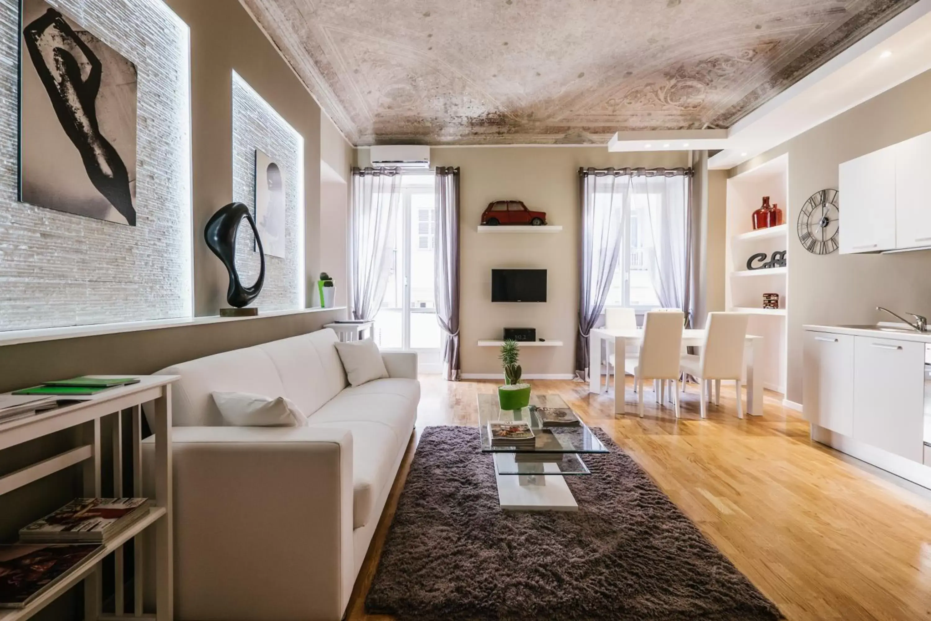 Living room, Seating Area in Apart Hotel Torino