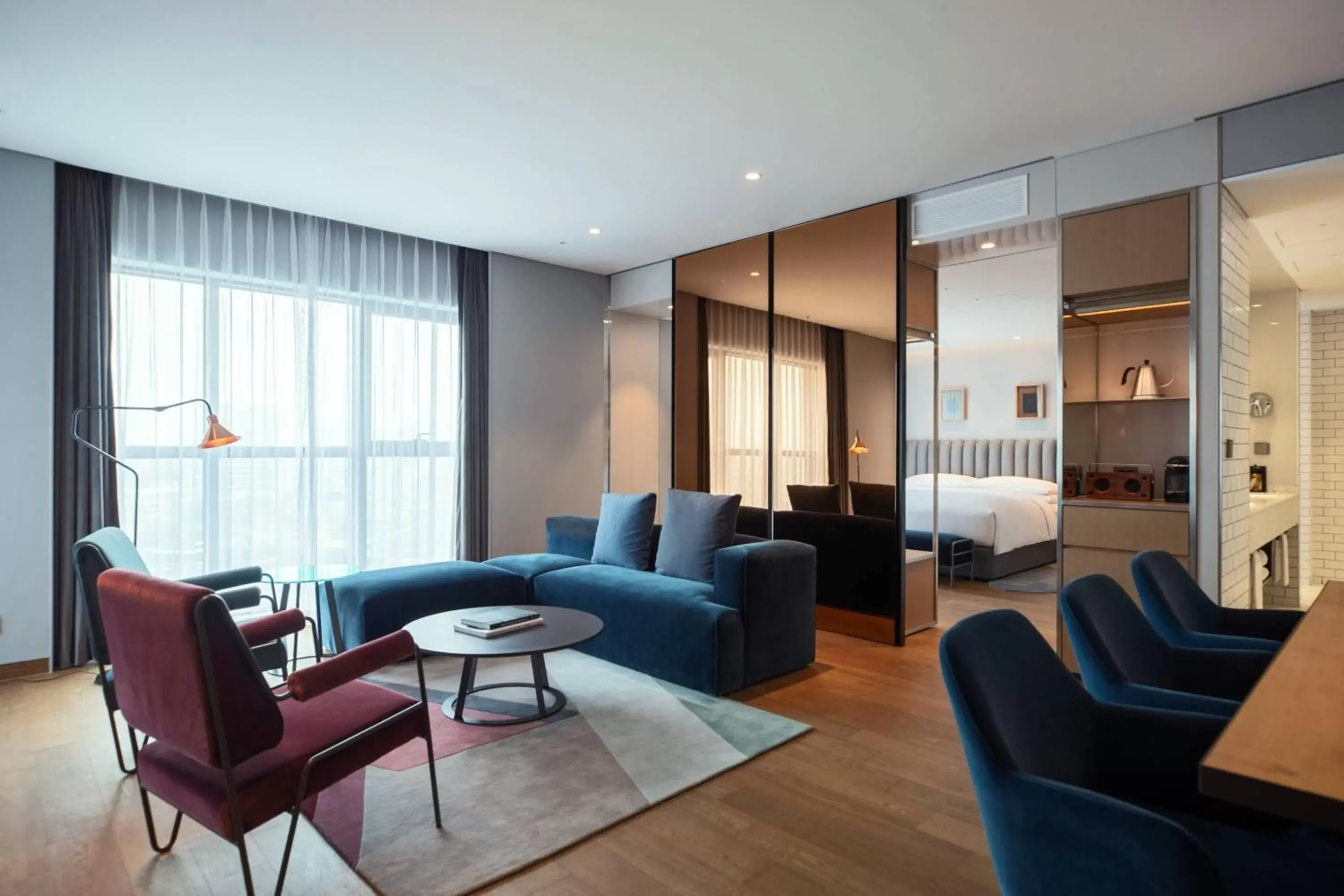 Living room, Seating Area in RYSE, Autograph Collection Seoul by Marriott