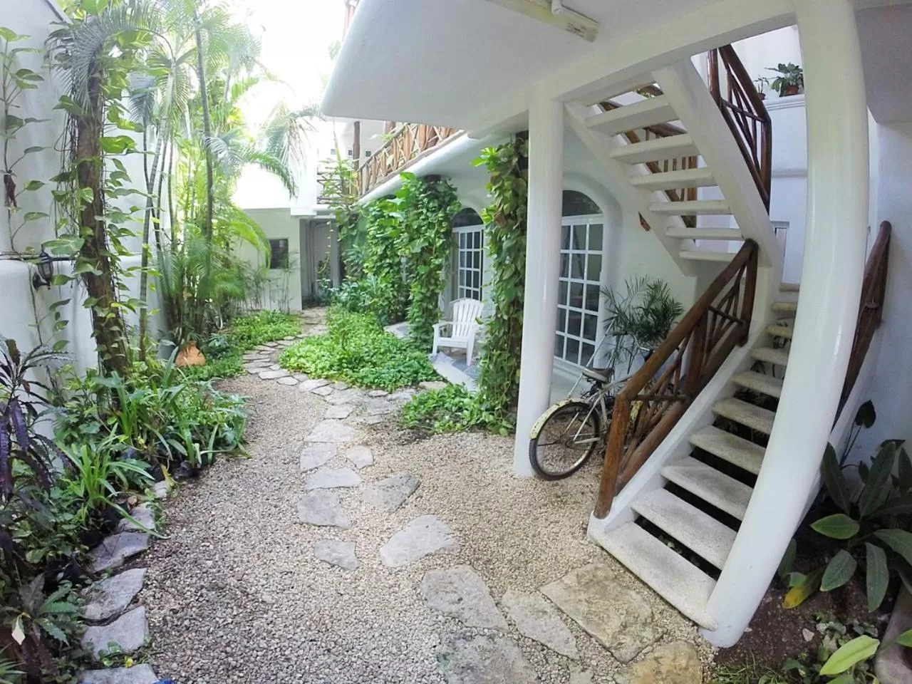 Garden in Selva y Mar Apart Hotel