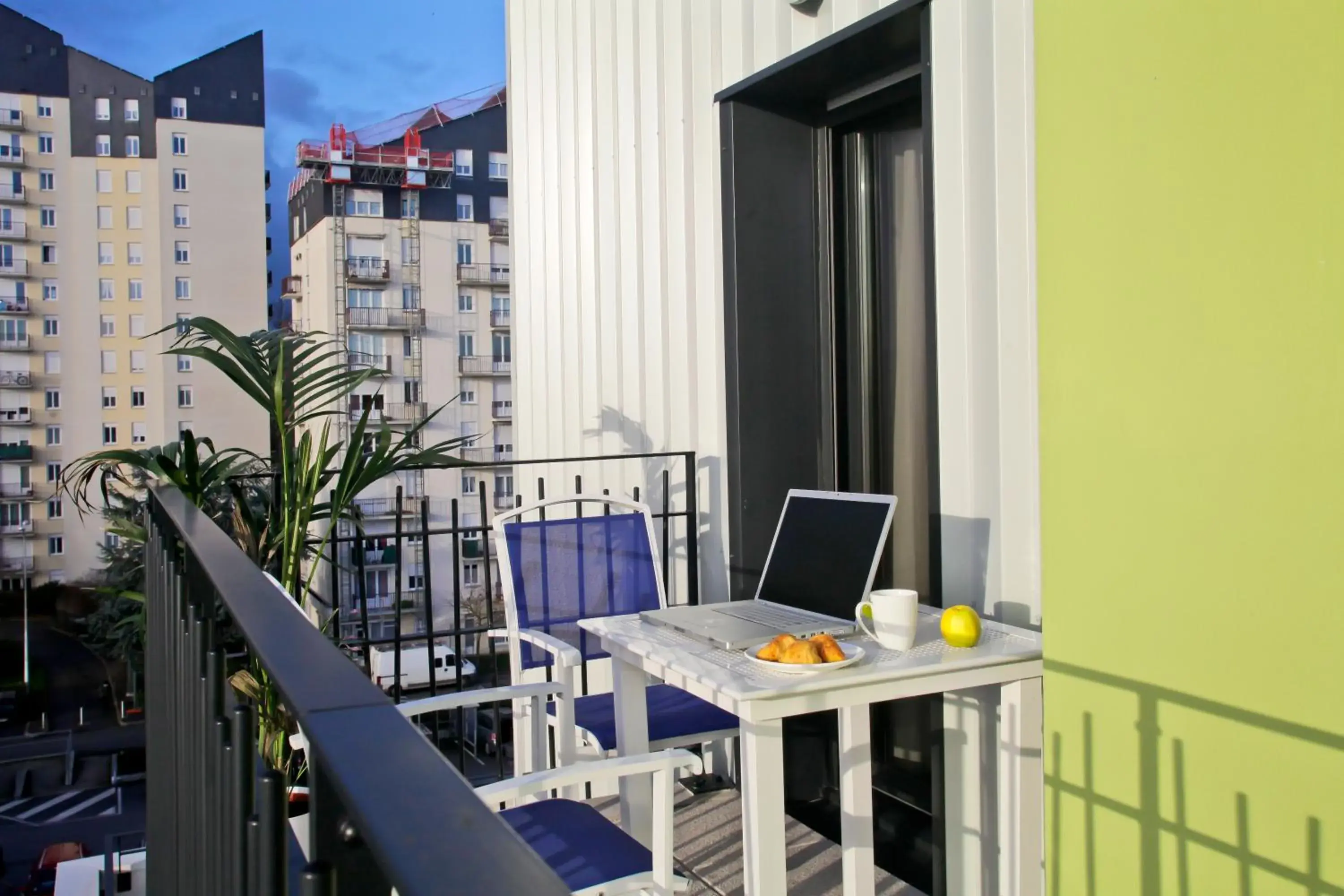 Balcony/Terrace in Apparthotel Odalys Tours