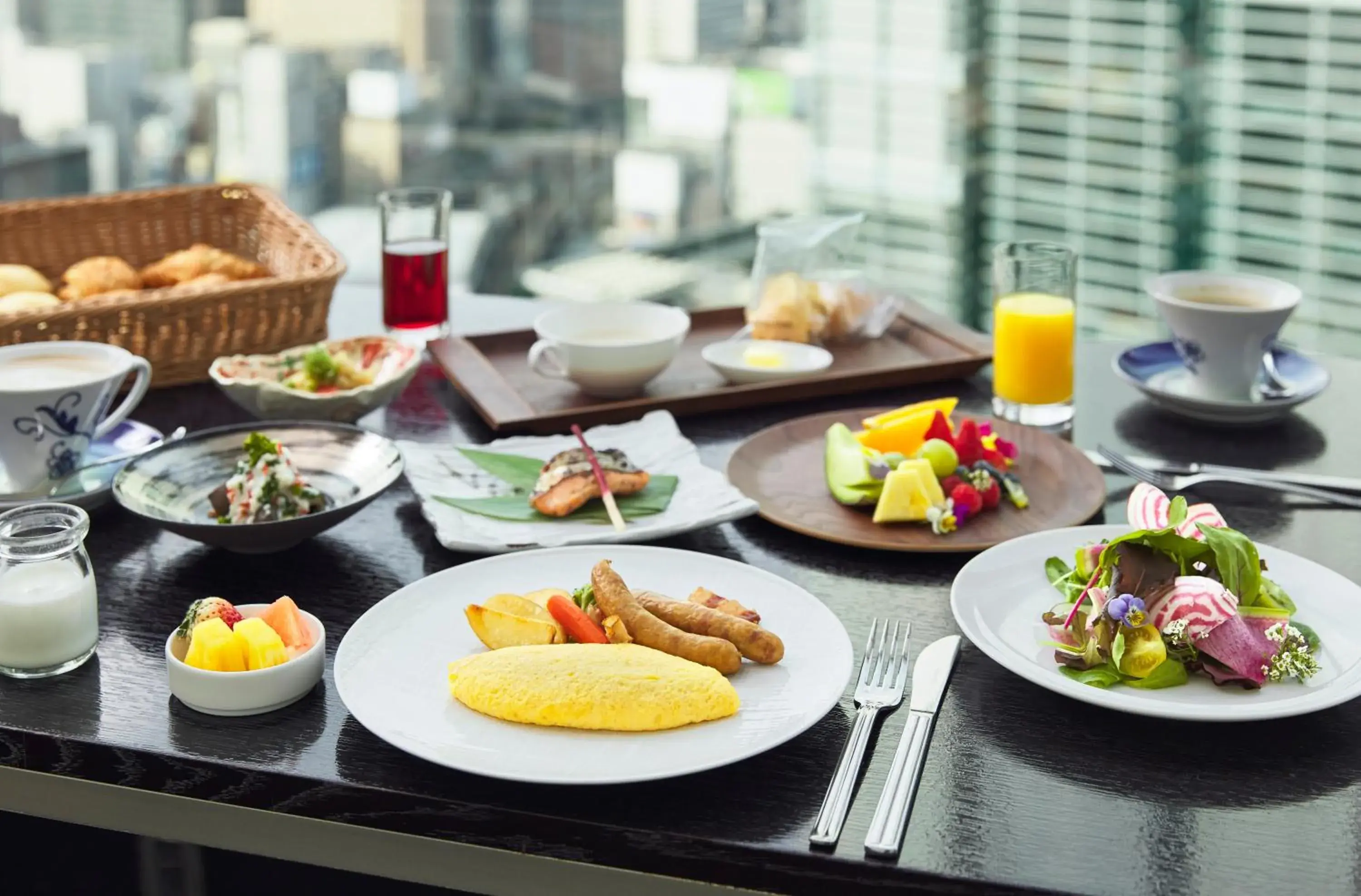 Breakfast in Park Hotel Tokyo