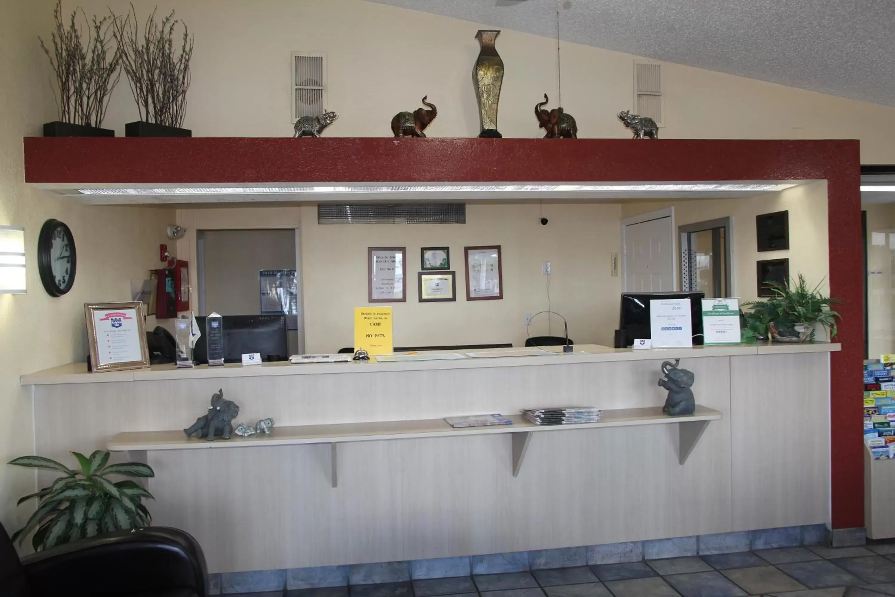 Lobby or reception, Lobby/Reception in Knights Inn Punta Gorda