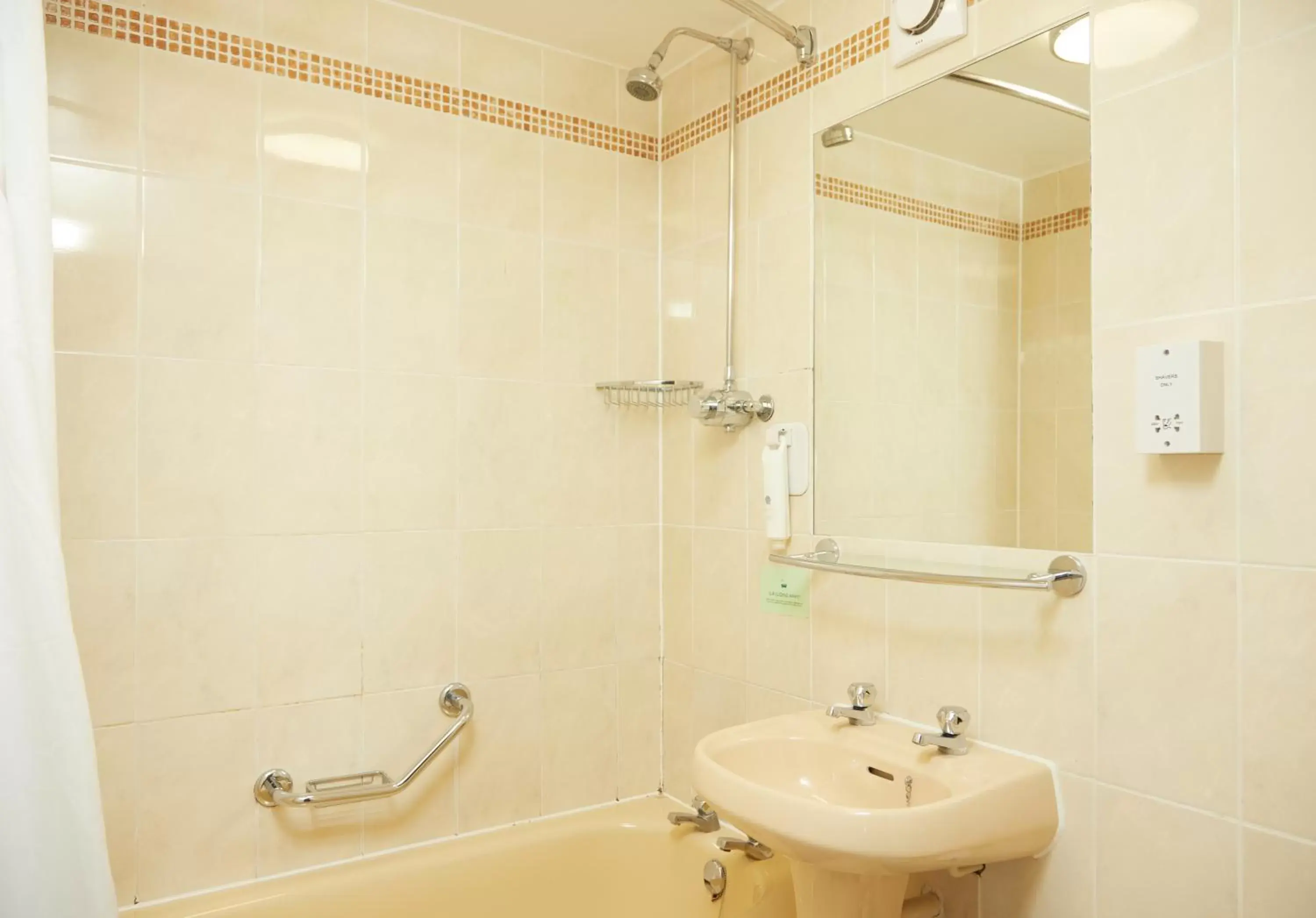 Bathroom in The Broughton Hotel by Greene King Inns