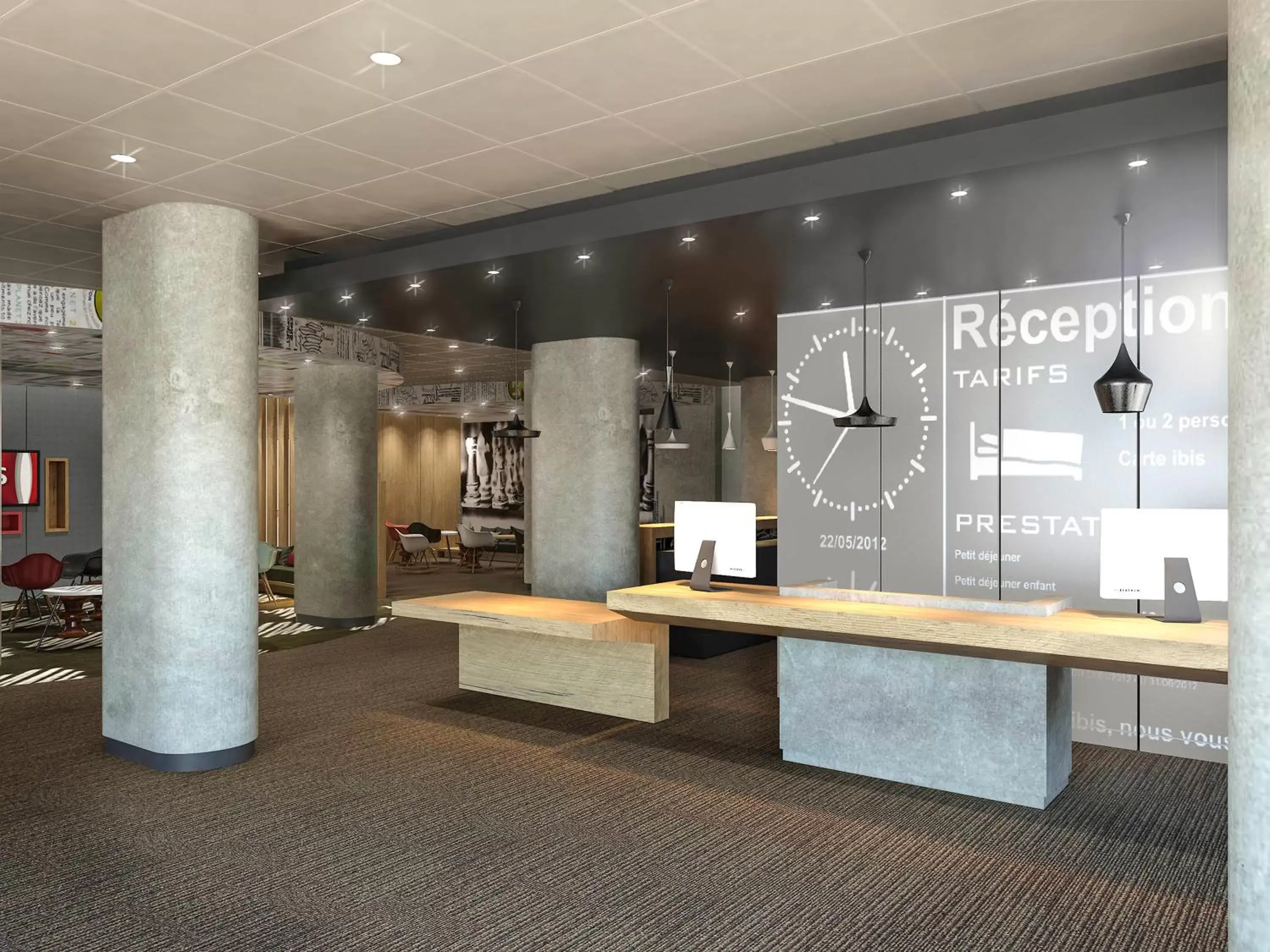 Lobby or reception in Ibis Wroclaw Centrum Lobby or reception in Ibis Wroclaw Centrum