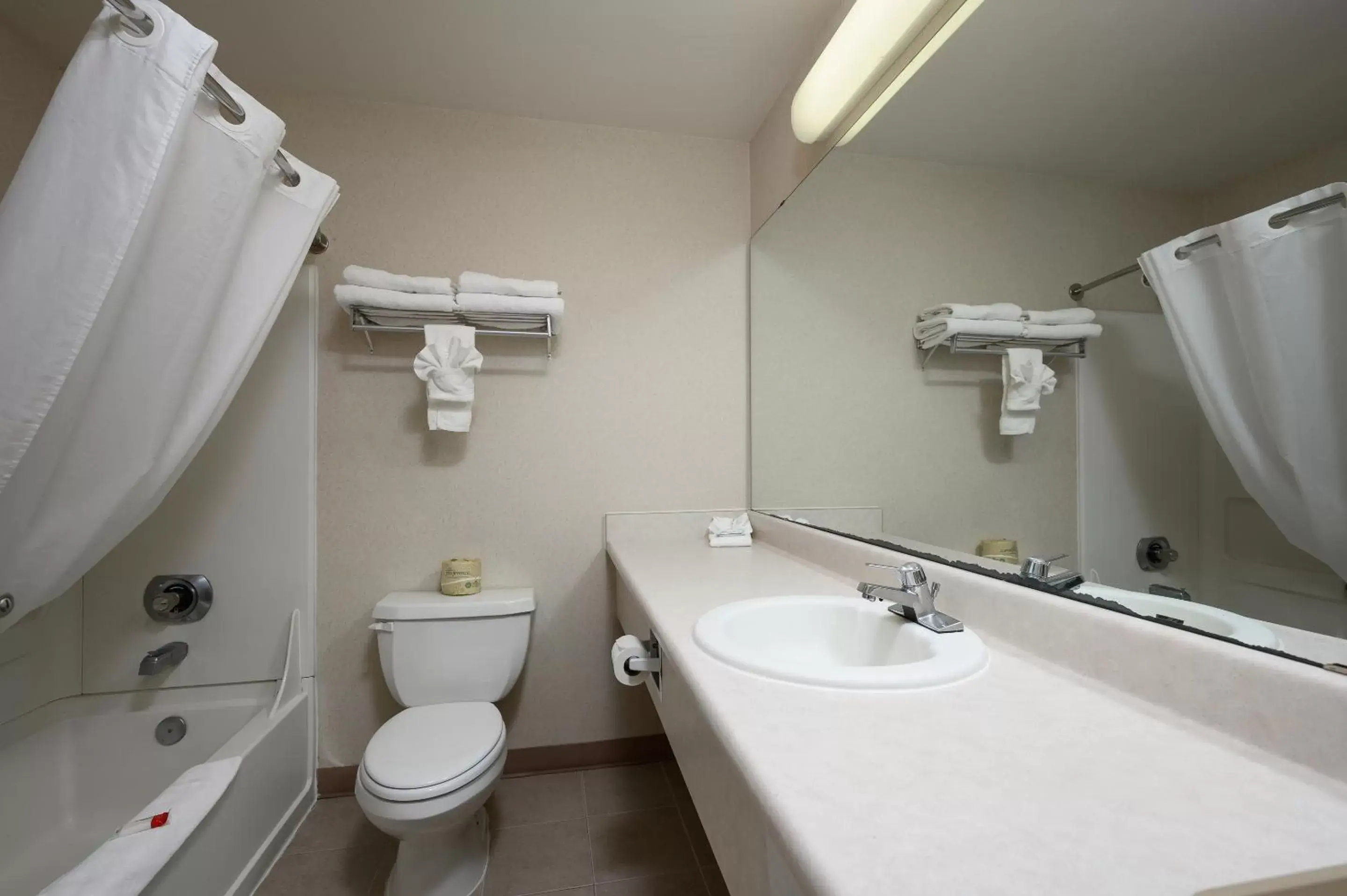 Bathroom in Three Rivers Inn Sedro Woolley