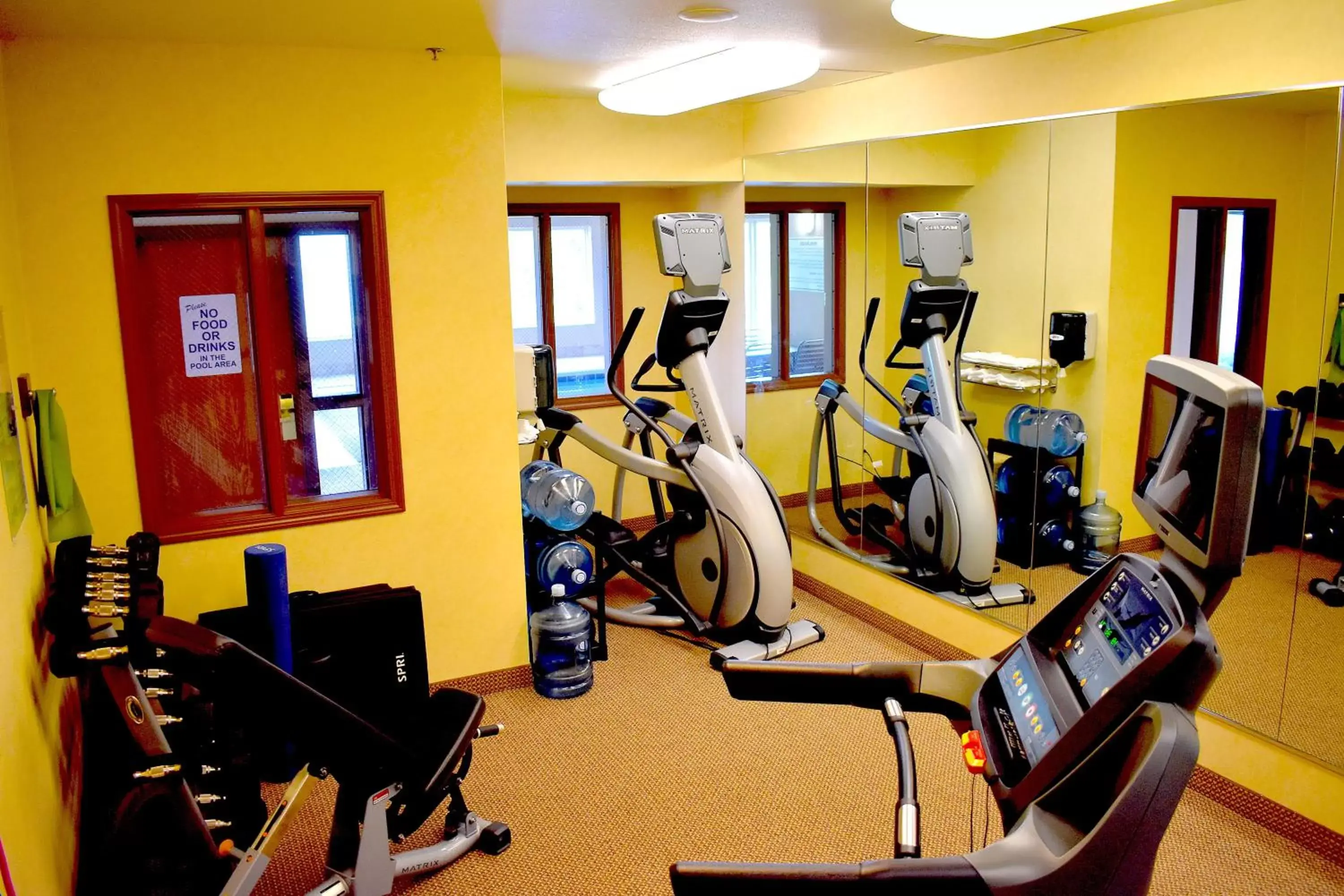 Fitness centre/facilities, Fitness Center/Facilities in Holiday Inn Express Syracuse-Fairgrounds, an IHG Hotel