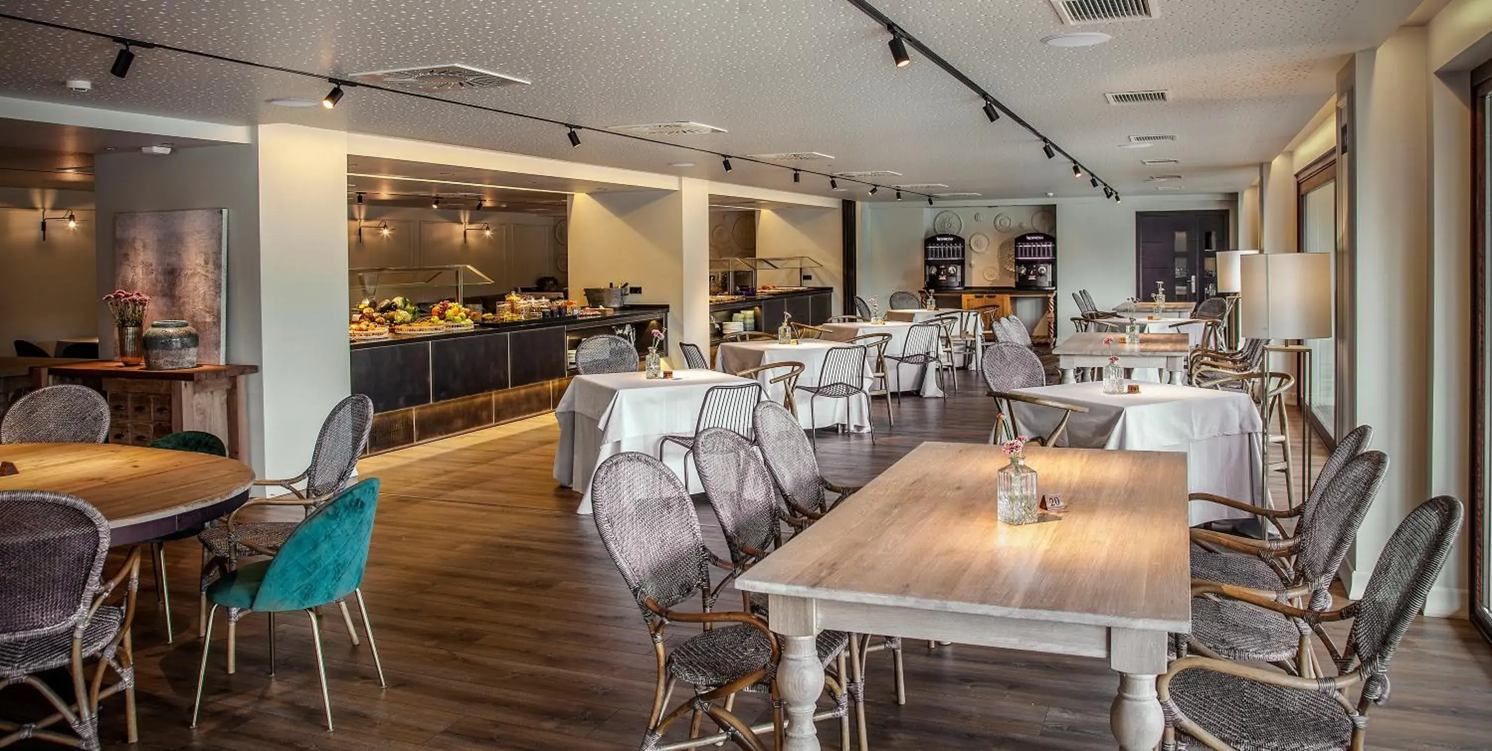 Buffet breakfast in Blanco Hotel Spa Buffet breakfast in Blanco Hotel Spa