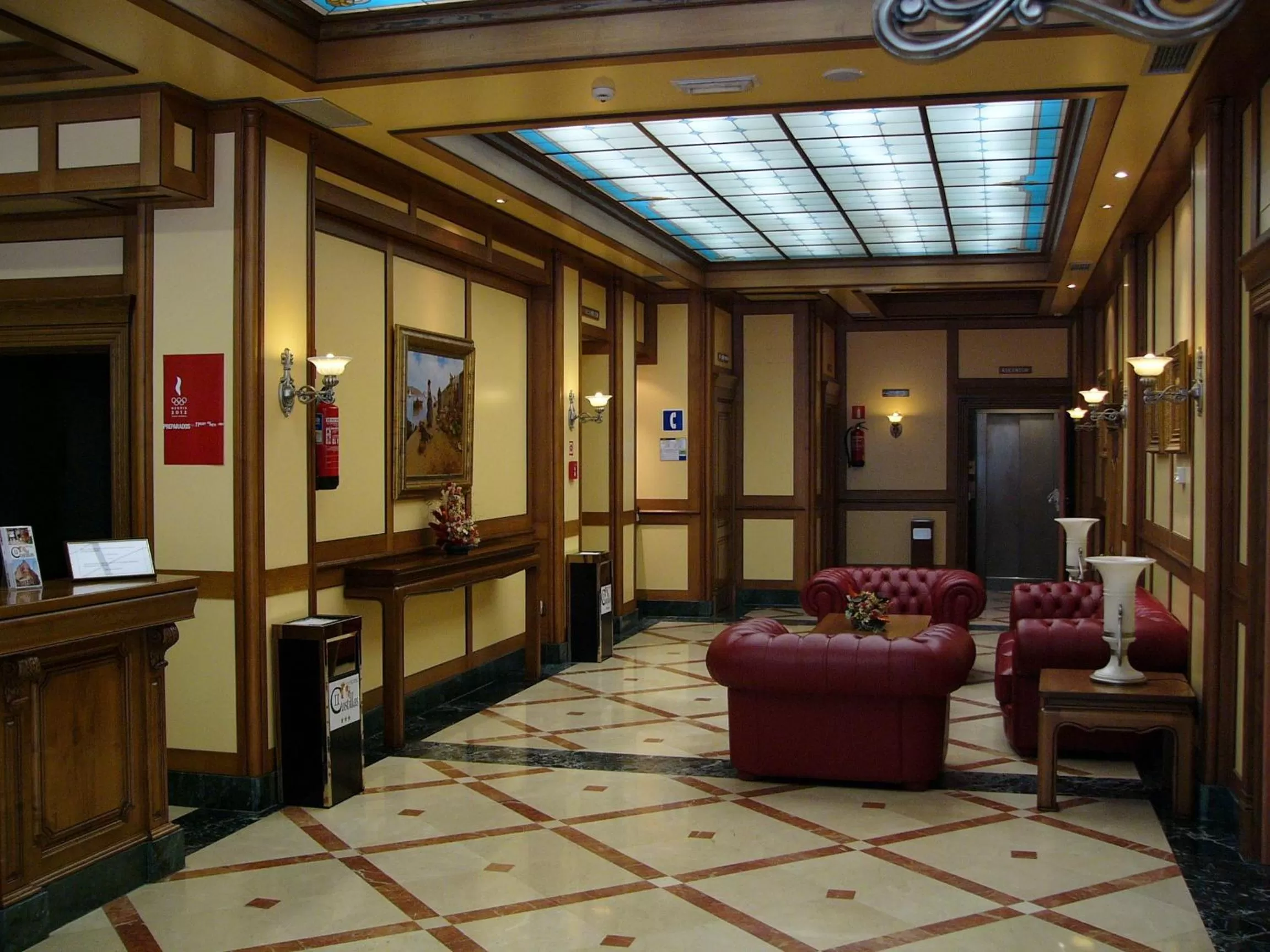 Lobby or reception in II Castillas Madrid