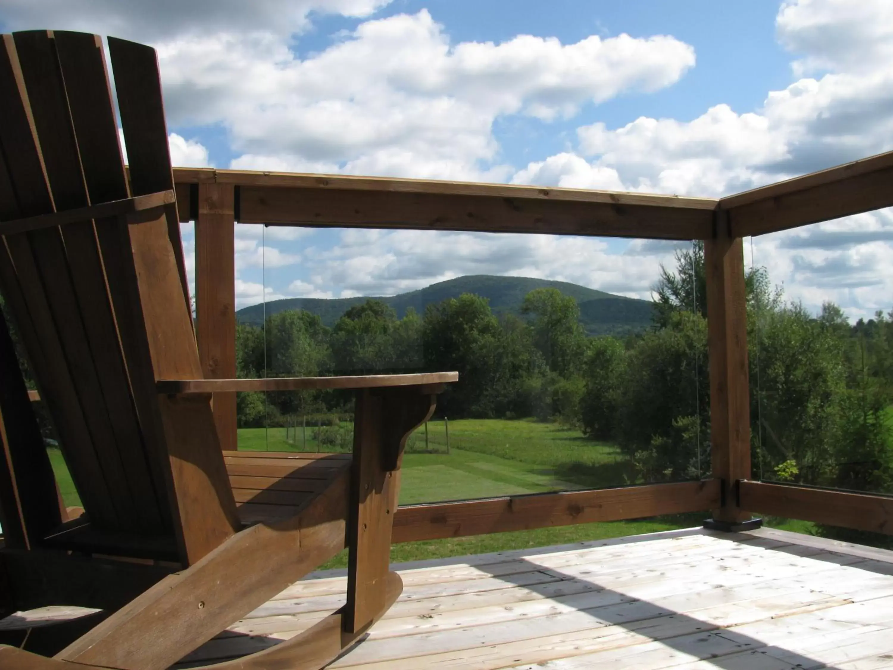 Mountain view in Gî'Temps couette et café B&B