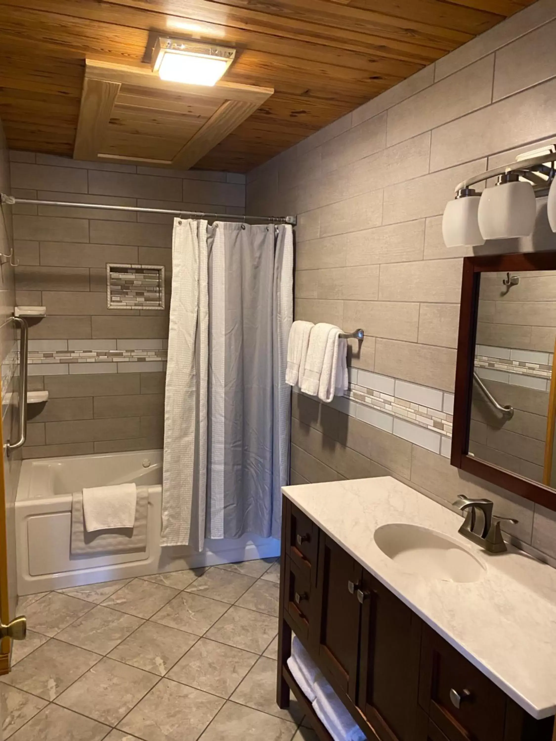 Bathroom in Crown Lake Resort & RV