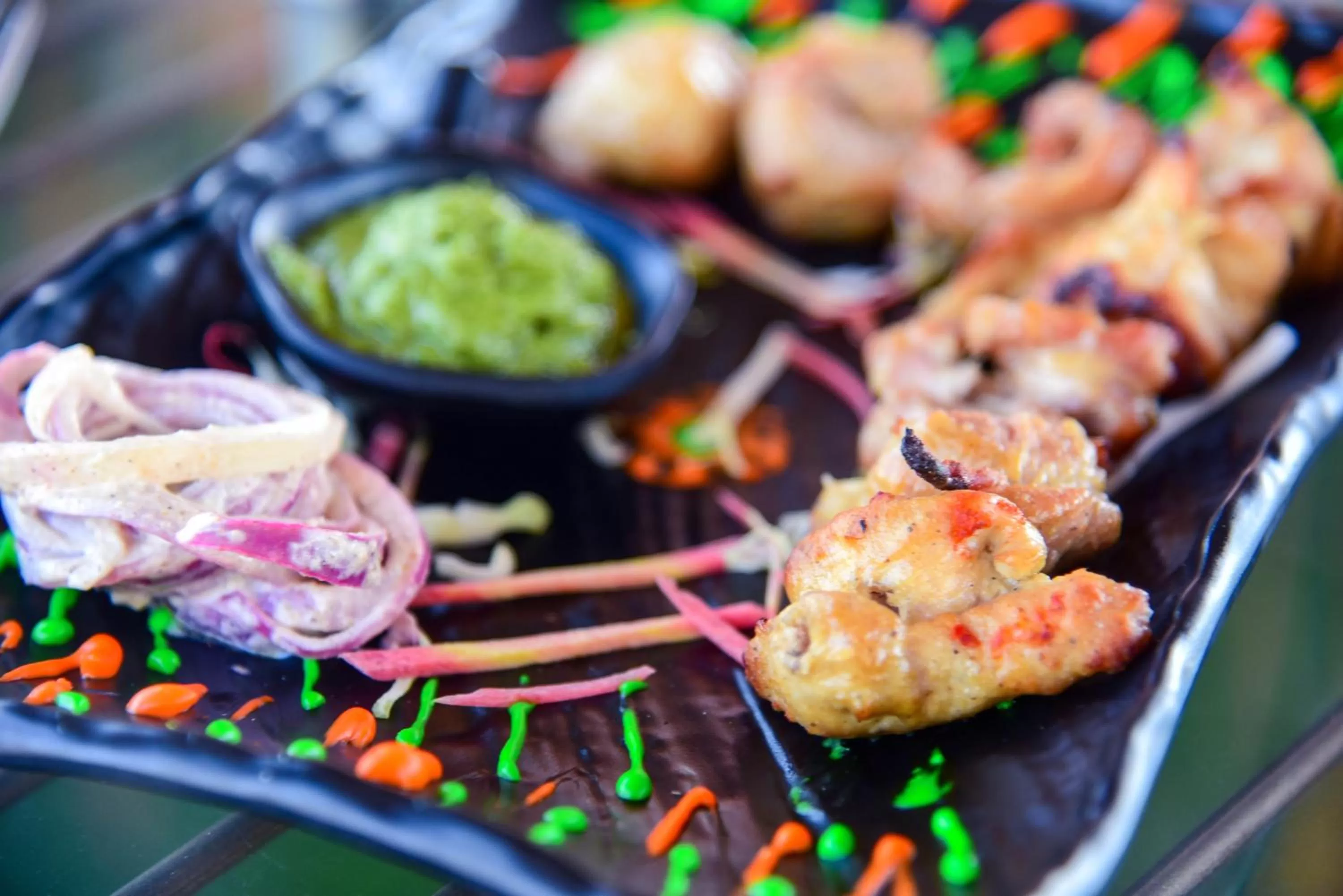 Food in Hotel Casa by the lake