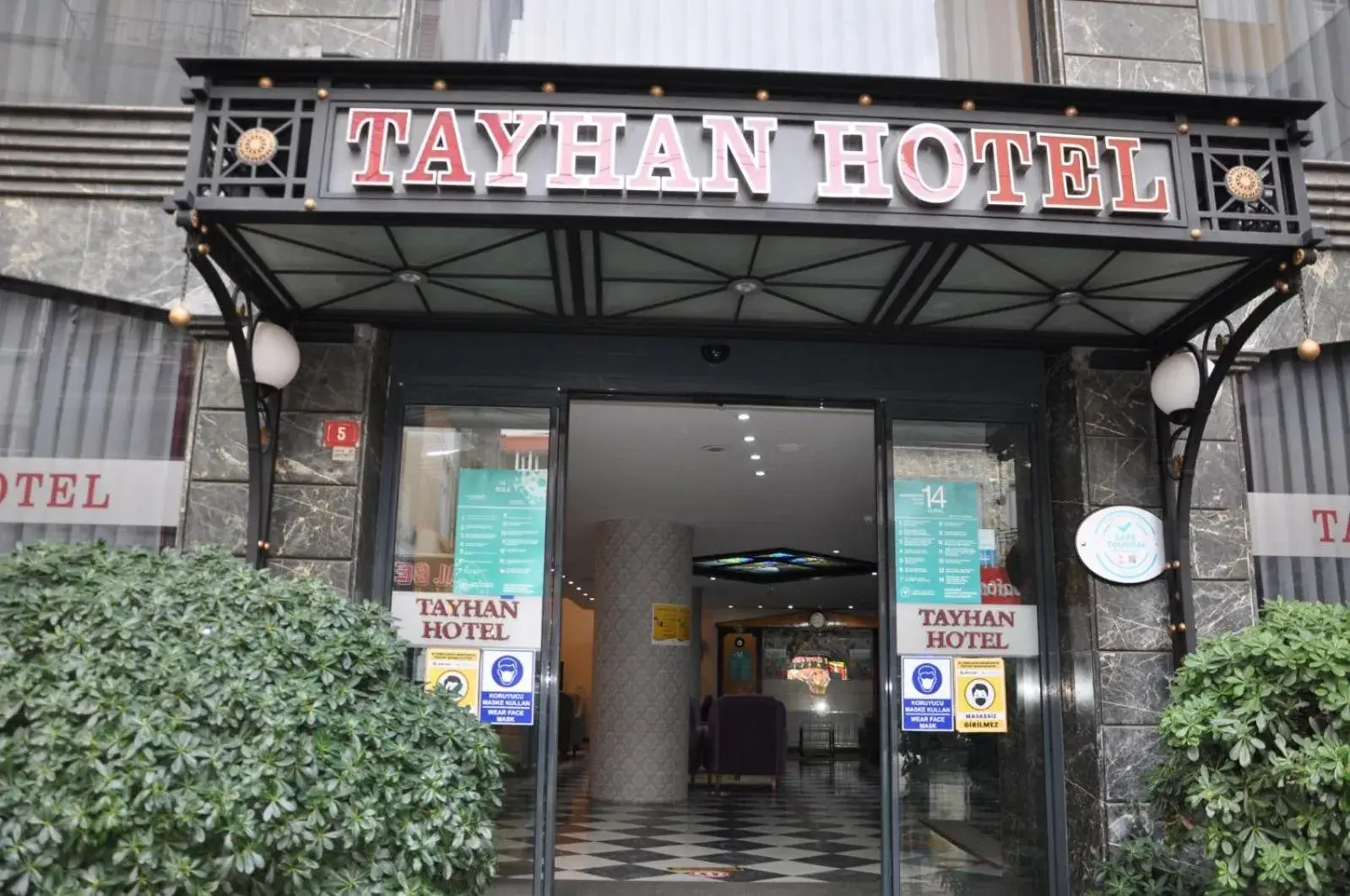 Facade/entrance in Tayhan Hotel