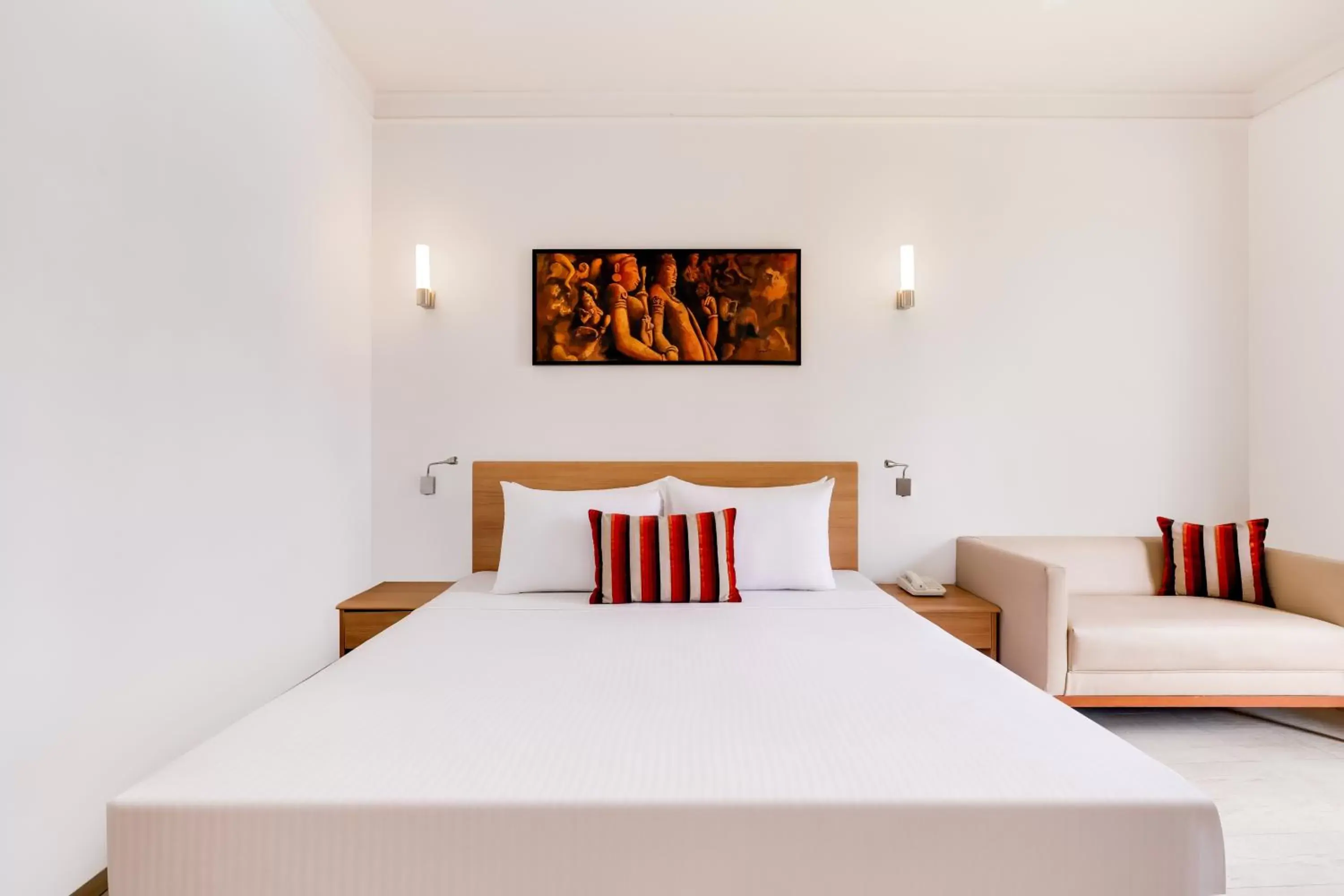 Bedroom, Bed in Lemon Tree Hotel, Aurangabad Bedroom, Bed in Lemon Tree Hotel, Aurangabad