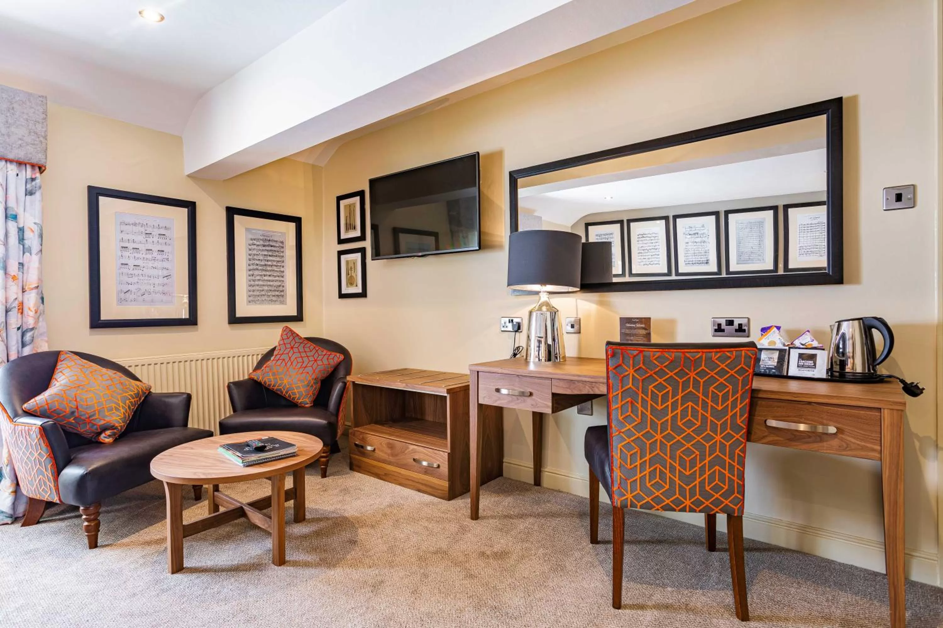 Decorative detail in The Castle Hotel, Conwy, North Wales - The Coaching Inn Group