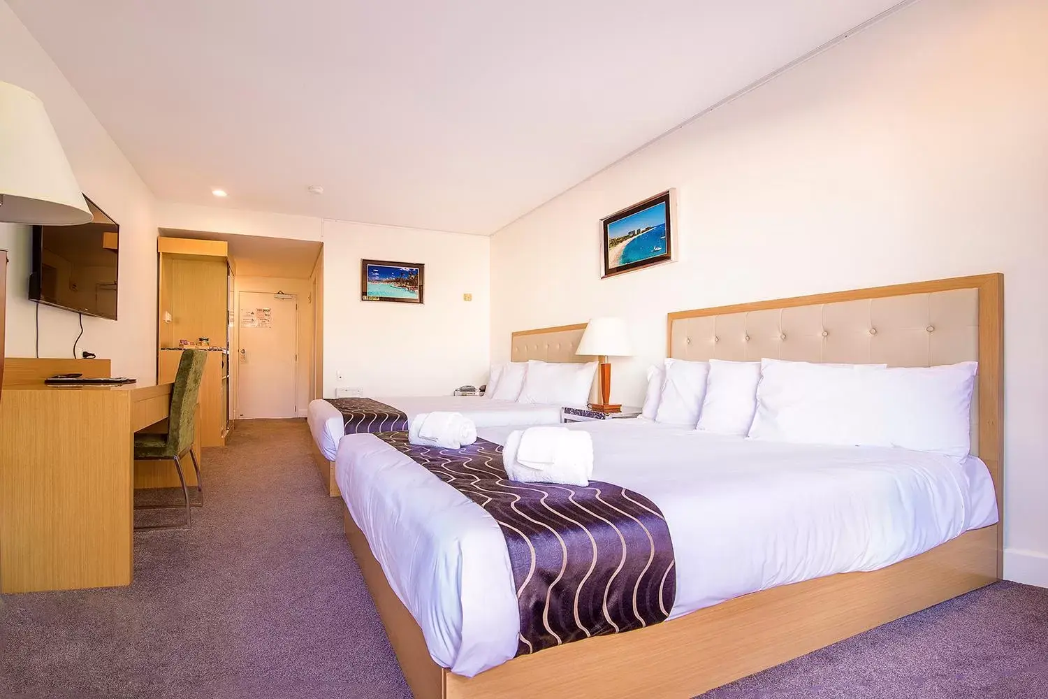 Photo of the whole room, Bed in Paihia Pacific Resort Hotel