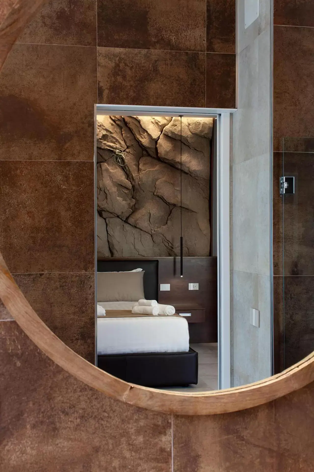 Bathroom in Palazzo Ferrucci Luxury Suites