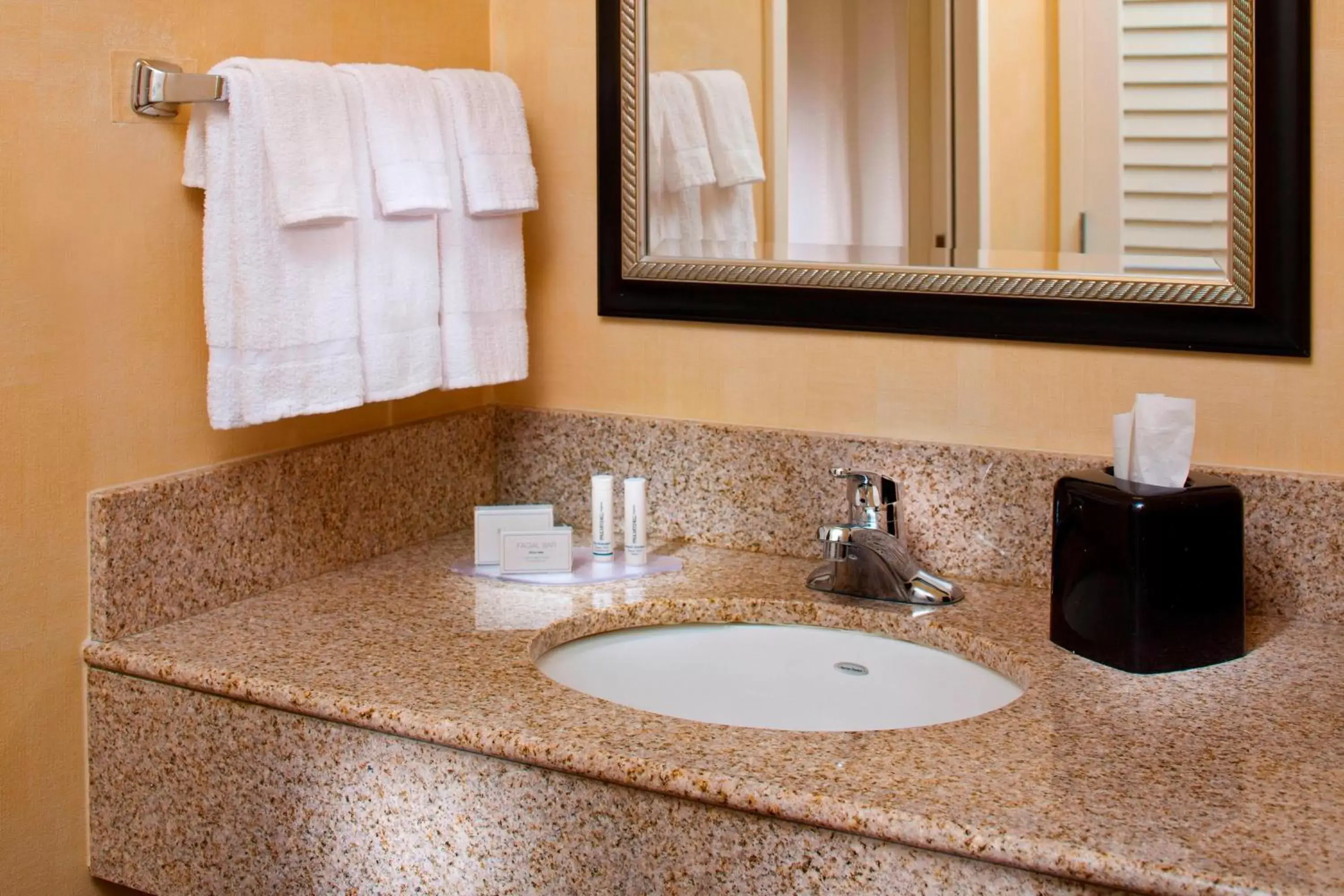 Bathroom in Courtyard by Marriott Little Rock West