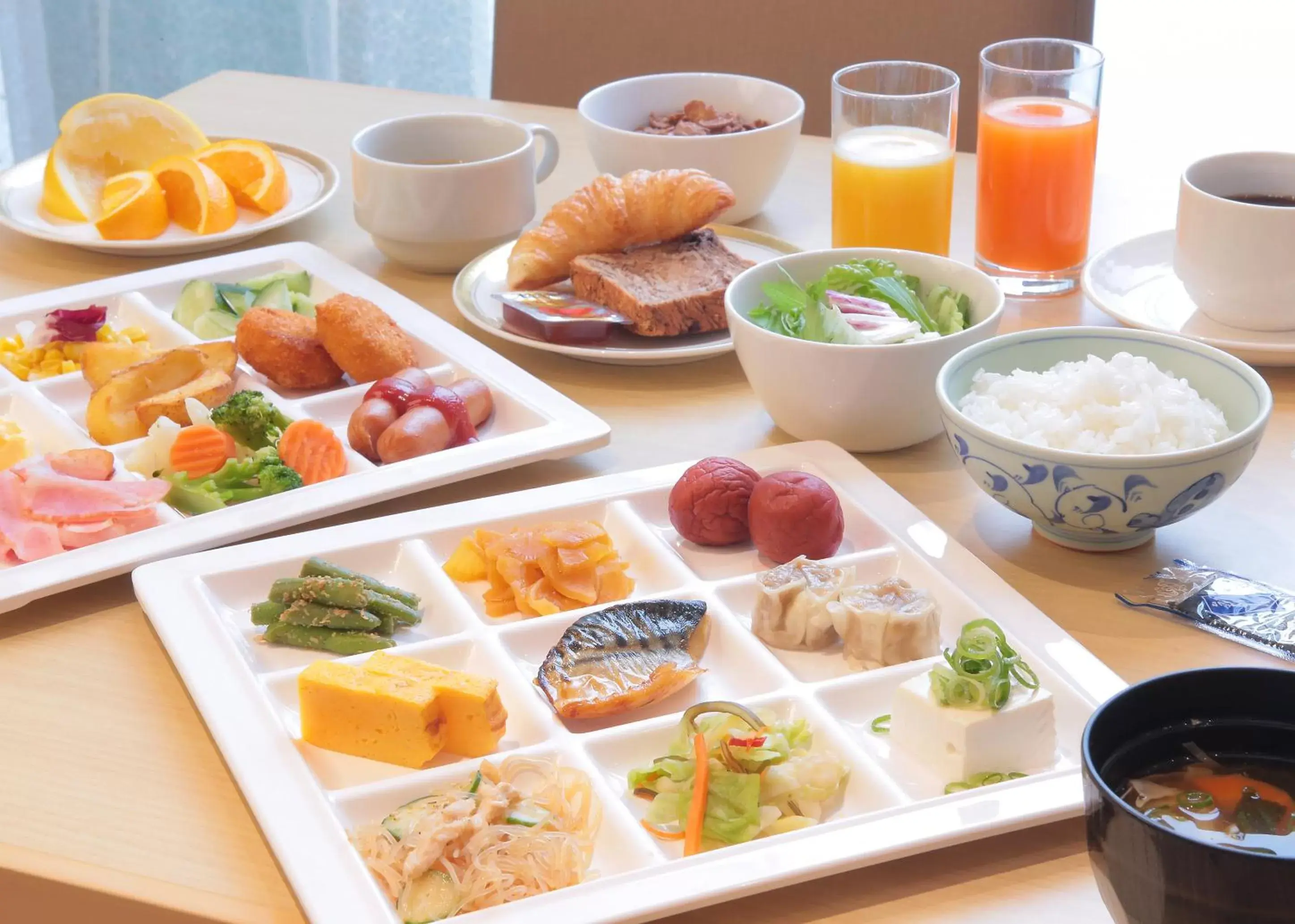 Food close-up in Kansai Airport Washington Hotel
