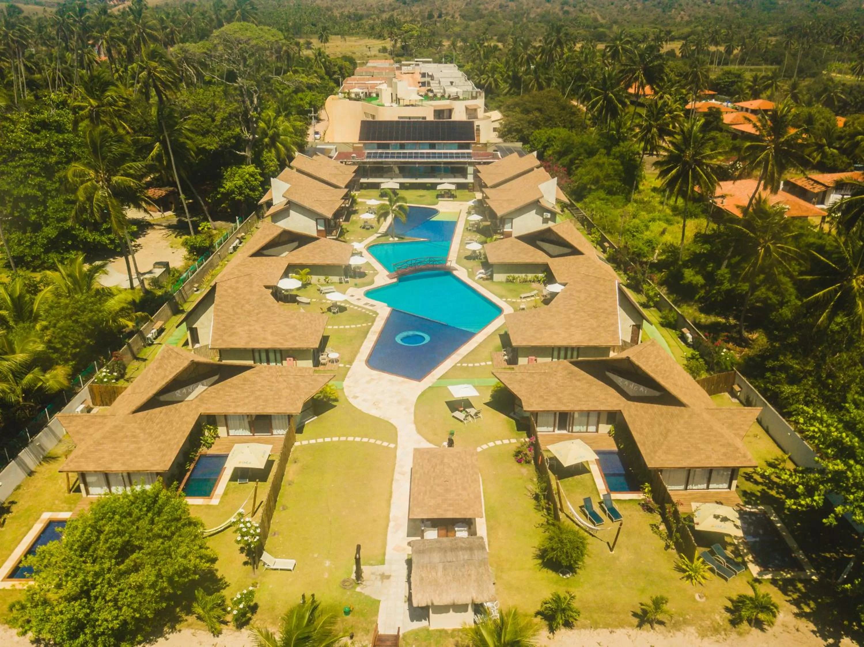 Natural landscape in Pousada Rangai